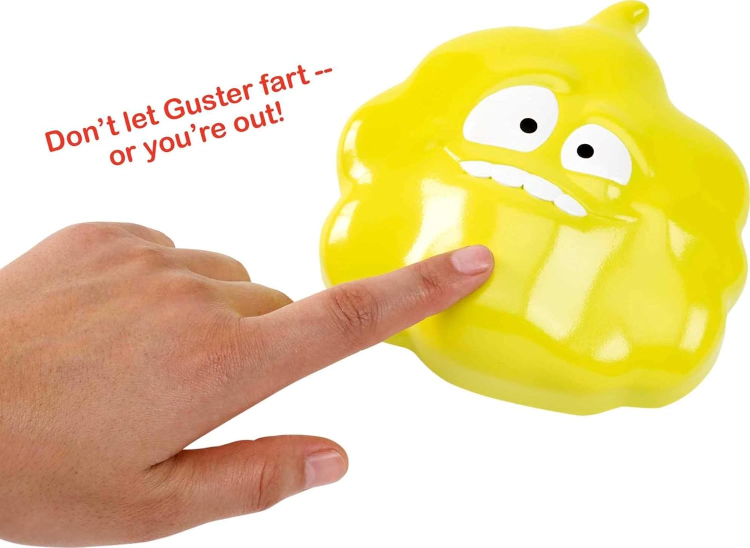 Mattel Gas Out Electronic Farting Game with Guster the Gas Cloud for Kids 5+ Family Party Game