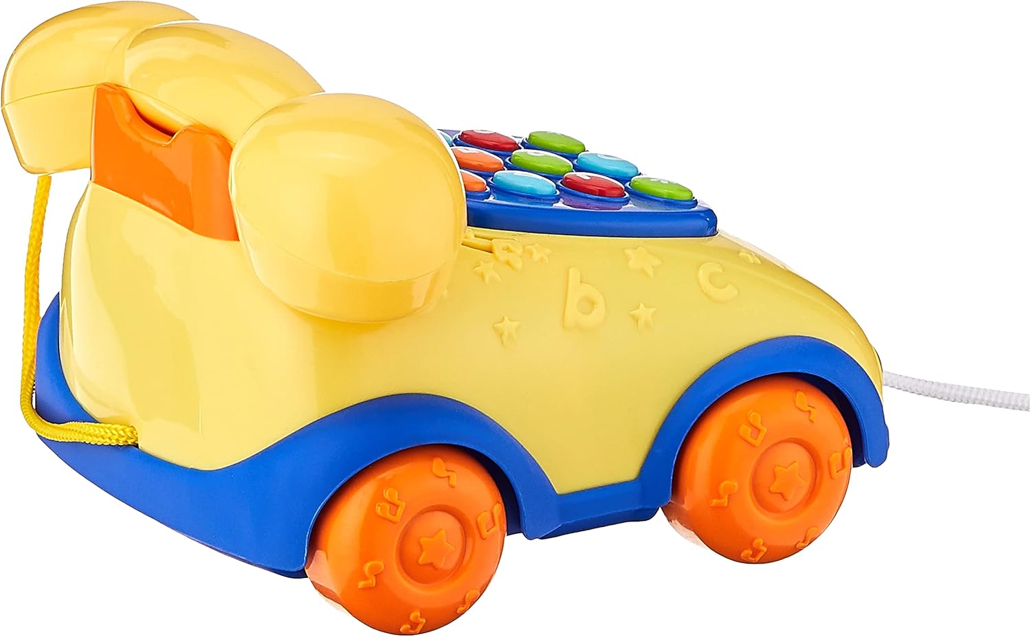 Winfun Talk N Pull Phone, Yellow