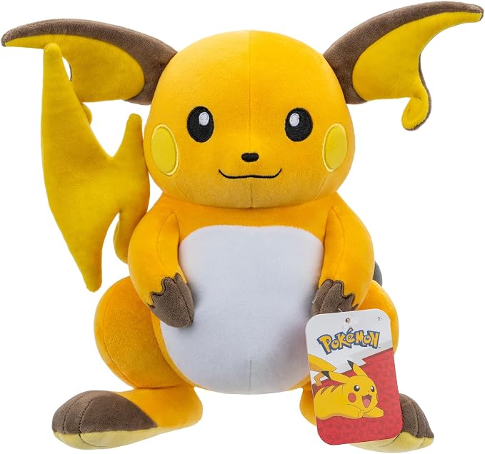 Pokemon PKW3111-30cm Plush - Raichu Official Plush
