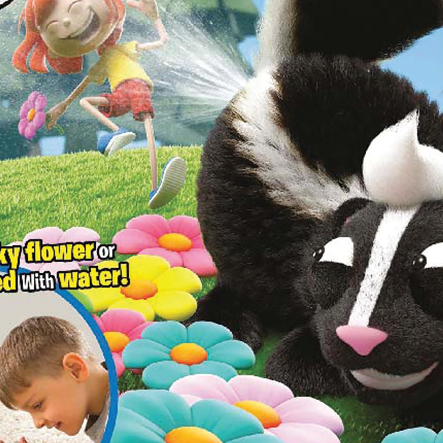 Merchant Ambassador Skunned! Kids Dice Rolling and luck game! Funny Surprise Water Spray! Kids action game!Age 6 & Above! Girls and Boys