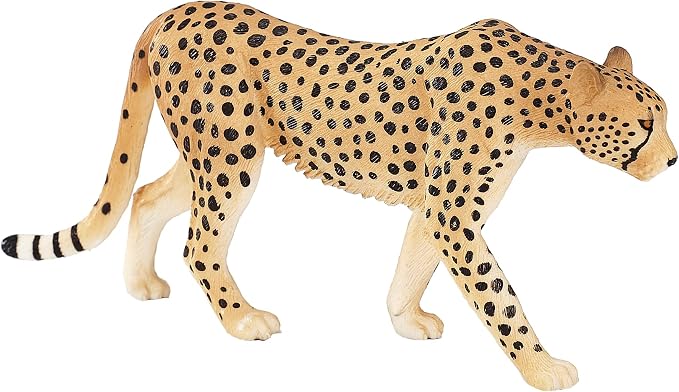 MOJO Cheetah (Male) Realistic International Wildlife Toy Replica Hand Painted Figurine
