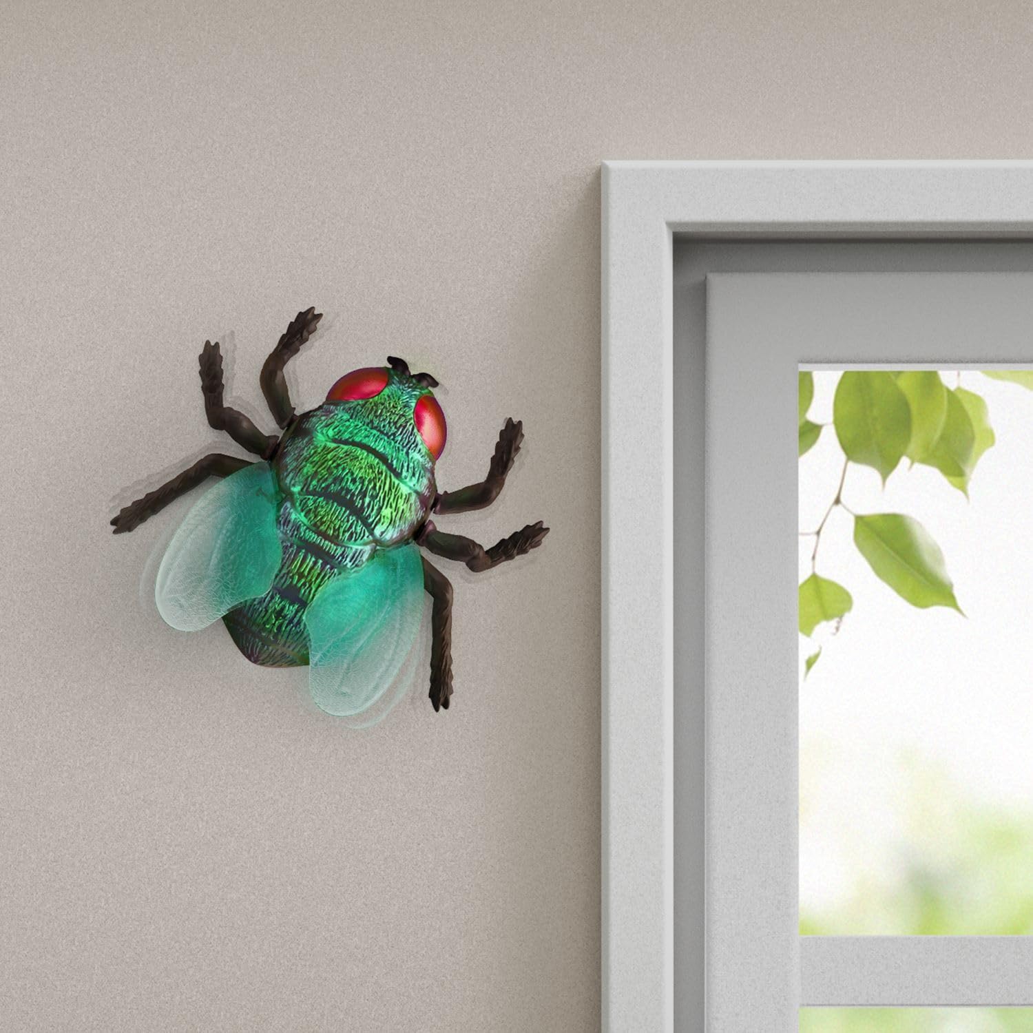 Terra RC Climbing Fly | Gravity-Defying Insect Toy | Crawls on Walls, Floor & Ceiling | Powerful Suction | Realistic Wings & Legs | Easy to Control | 3 Modes | Rechargeable | Ages 5+