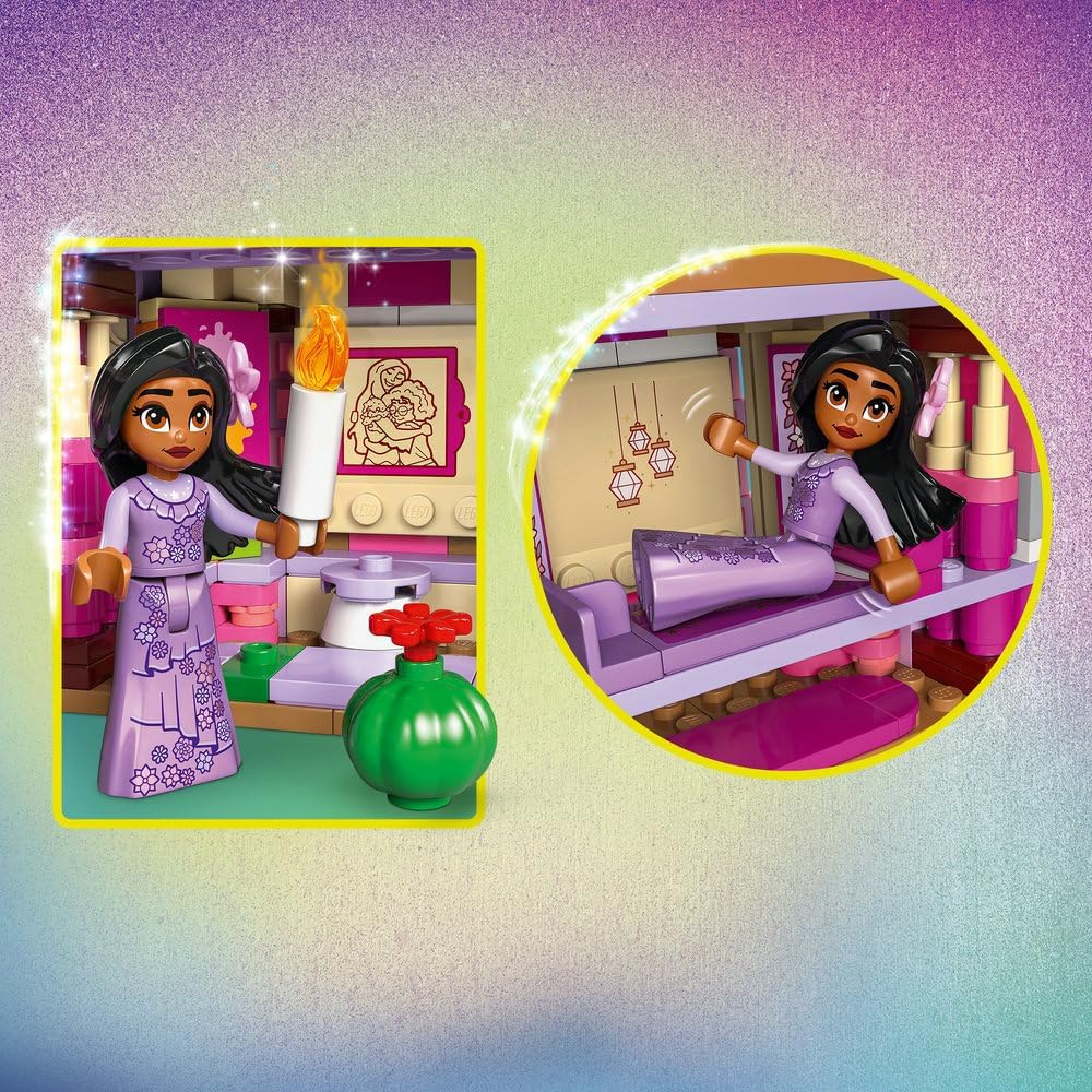 LEGO | Disney Encanto Isabela’s Flowerpot, Buildable Orchid Flower Toy for 9 Plus Year Old Kids, Girls & Boys, with Film Character Minidoll Figure, and Cactus, Fun Birthday Gift 43237
