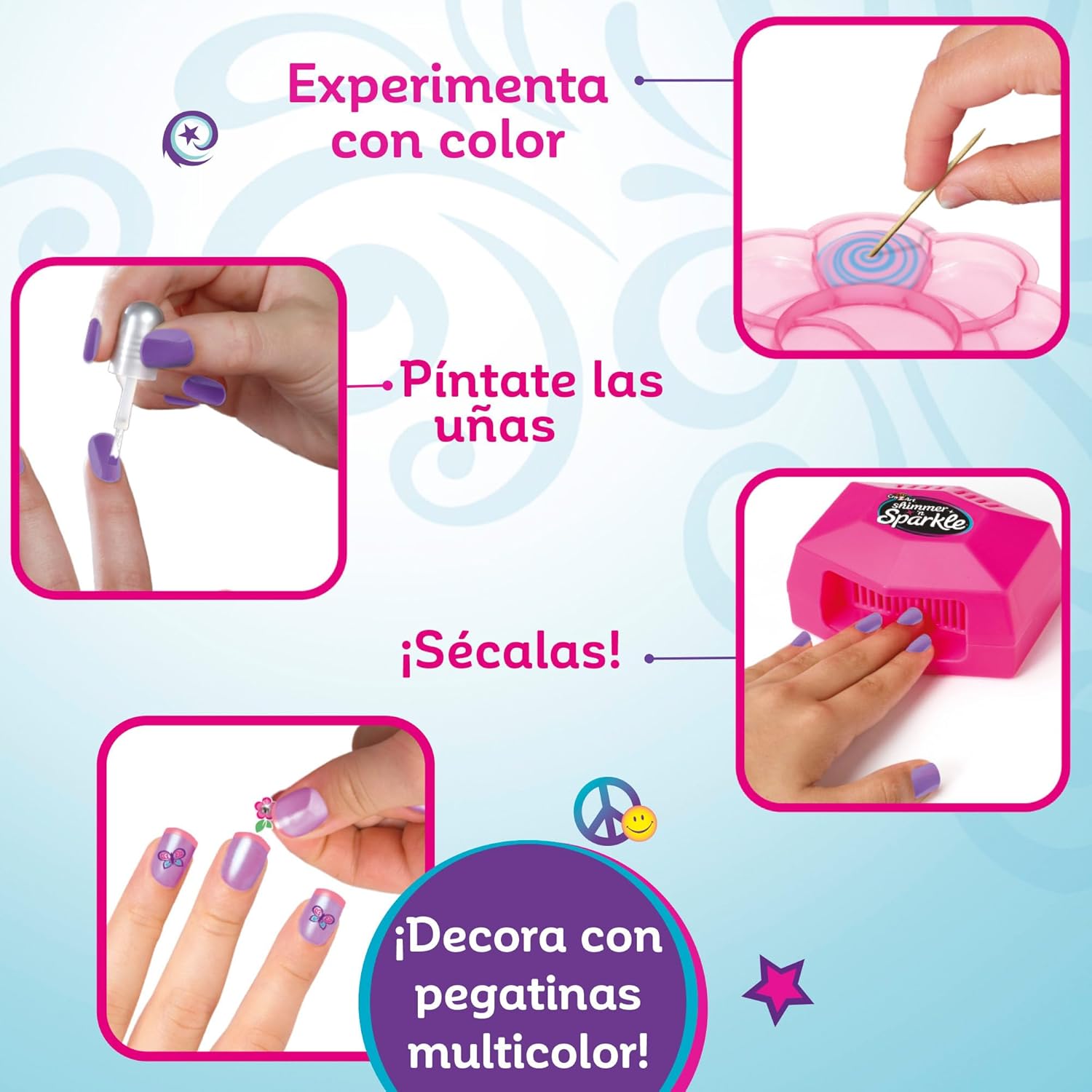 COLORBABY Shimmer N Sparkle Manicure Magic