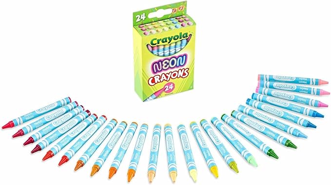 Crayola - 24 ct. Neon Crayons