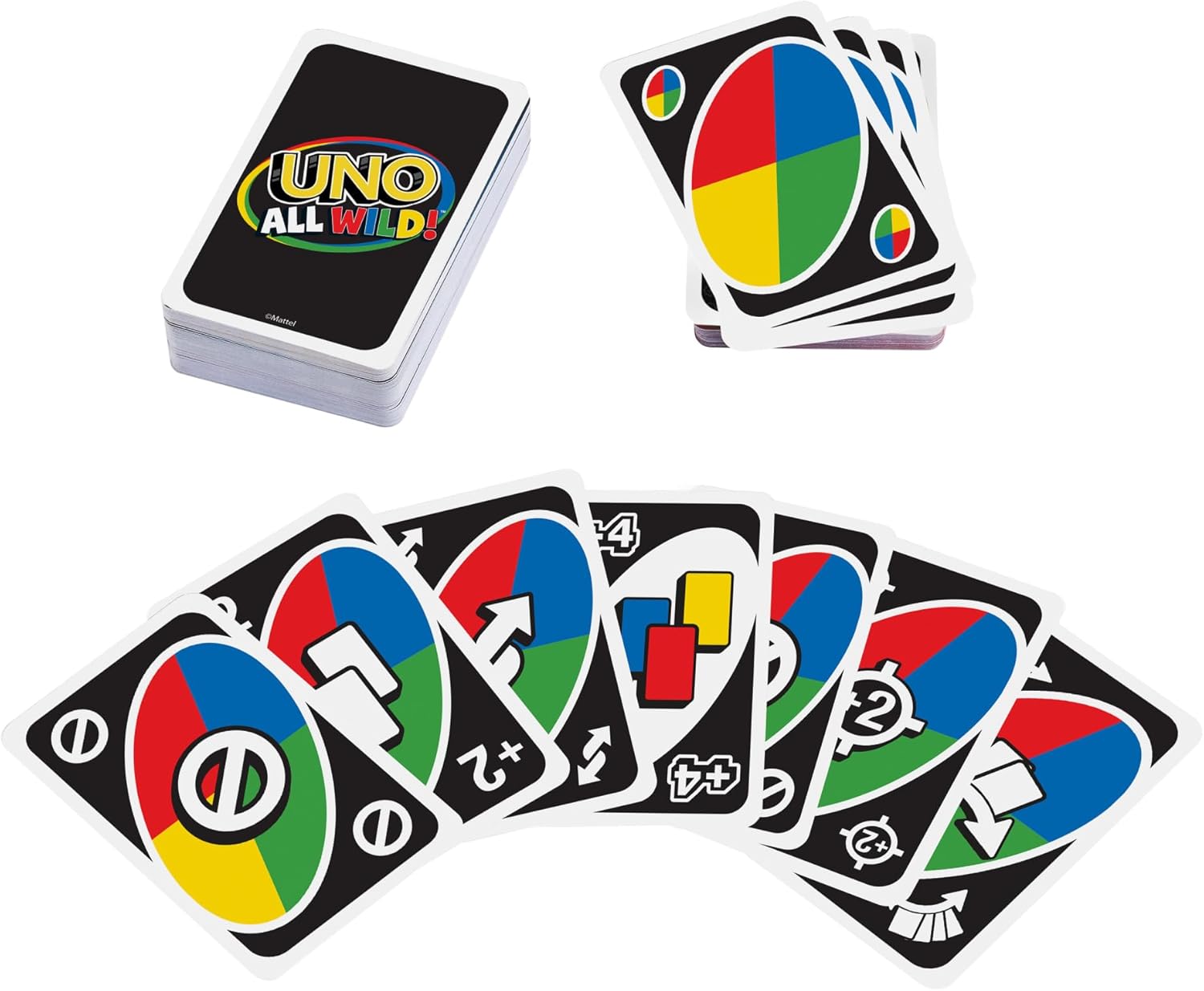 Mattel Games HHL33 Card Games, Multicolour