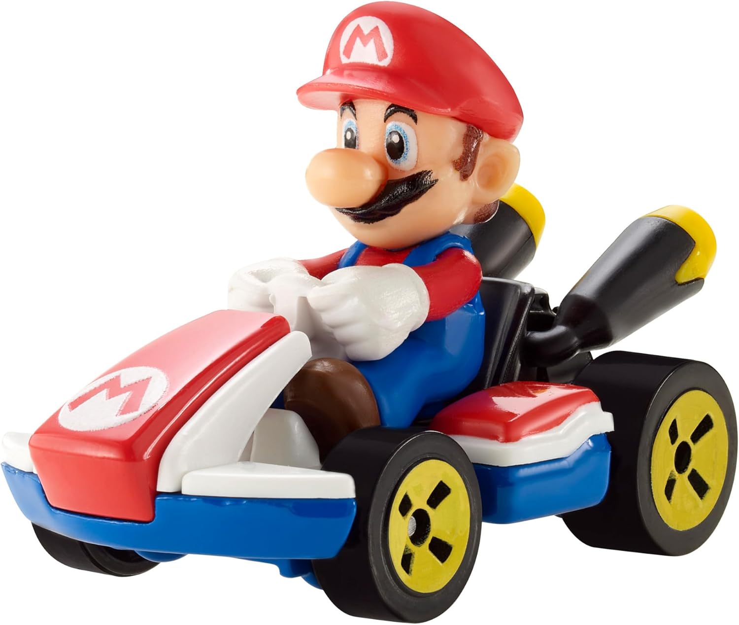 Hot Wheels GBG26 Mario Kart 1:64 Die-Cast Mario with Standard Kart Vehicle