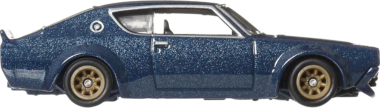 Hot Wheels LB Nissan Skyline 2000GT-R LBWK Autokultur Vehicle, High Quality 1:64 Scale Die-Cast Toy Car with Real Riders Tyres and Metal/Metal Body and Chassis, JKF11