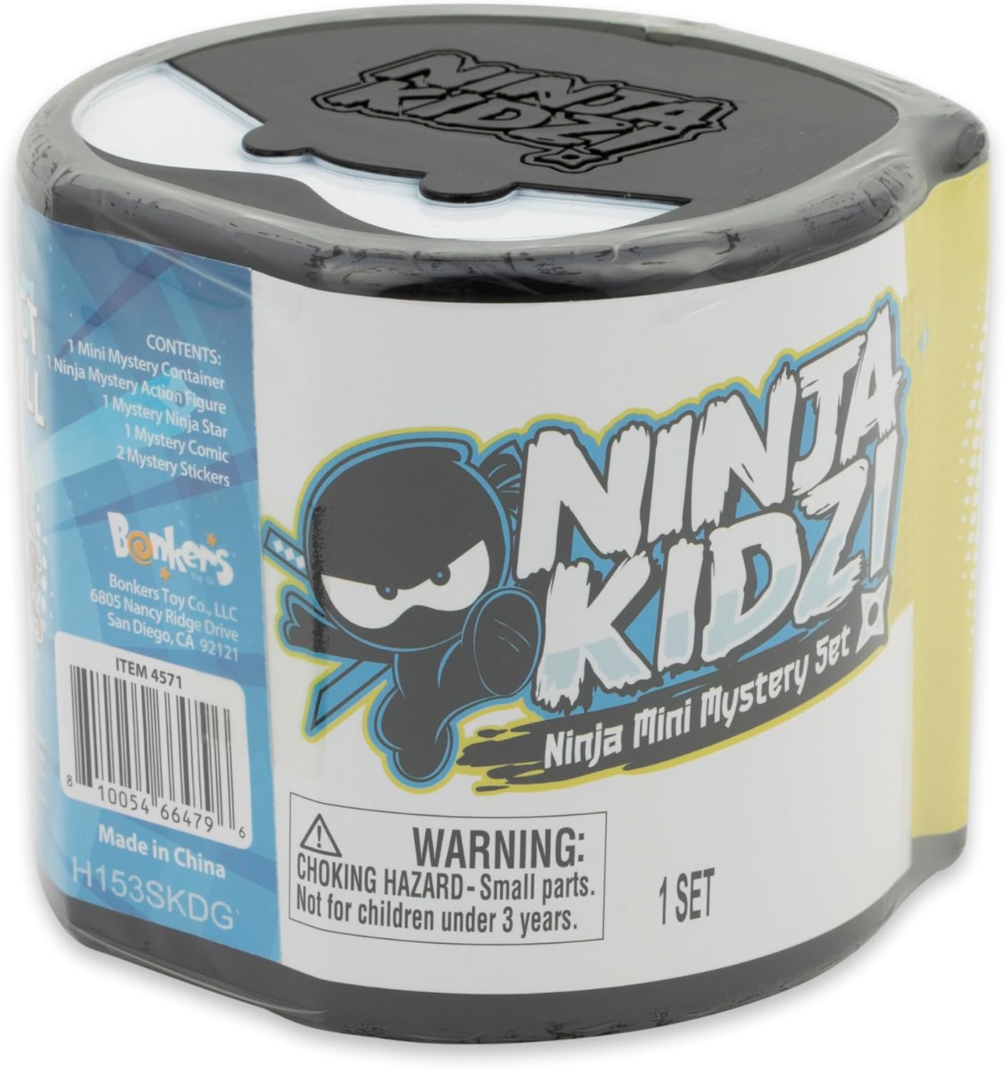 Ninja Kidz Mini Mystery Set – Officially Licensed Action Figures, Comics & Stickers, Ages 3+