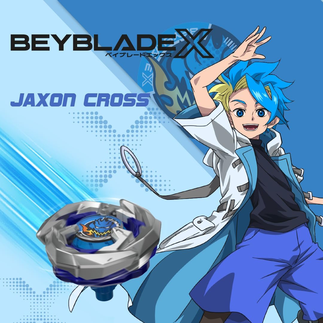 Takara Tomy Beyblade X Launcher Sword Dran 3-60F Starter Pack Top & Launcher, Easy Grip, Battle Top Toy, Bey Toy for 8+ Year Old Boys Girls, Authentic Die-cast Metal Parts, Powerful Attacks