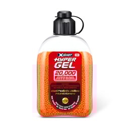 عبوة من 20 قطعة من جل إكس-شوت هايبر جل، XS-36625، 20,000 جل ماص للماء، ذخيرة رغوية آمنة وغير سامة، جل متمدد، متوافق مع مسدسات إكس-شوت، ألعاب ممتعة في الهواء الطلق وداخل المنزل، للأطفال والمراهقين