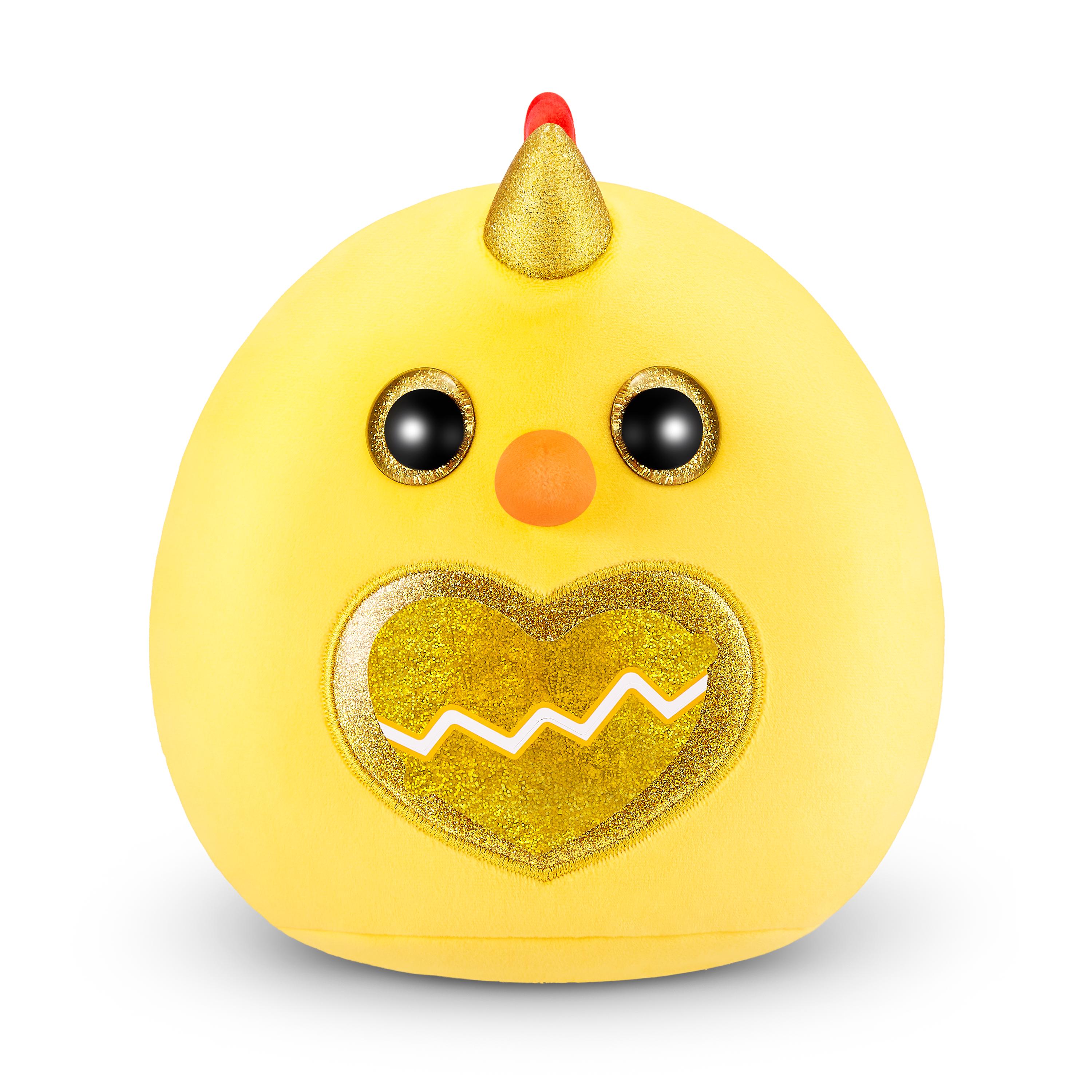 Rainbocorns Eggzania Mini Mania Series 1 Surprise Plush Toy for Girls Ages 3+, Collectible Stuffed Animal with 10+ Surprises, Slime, Stickers & Wearable Jewelry