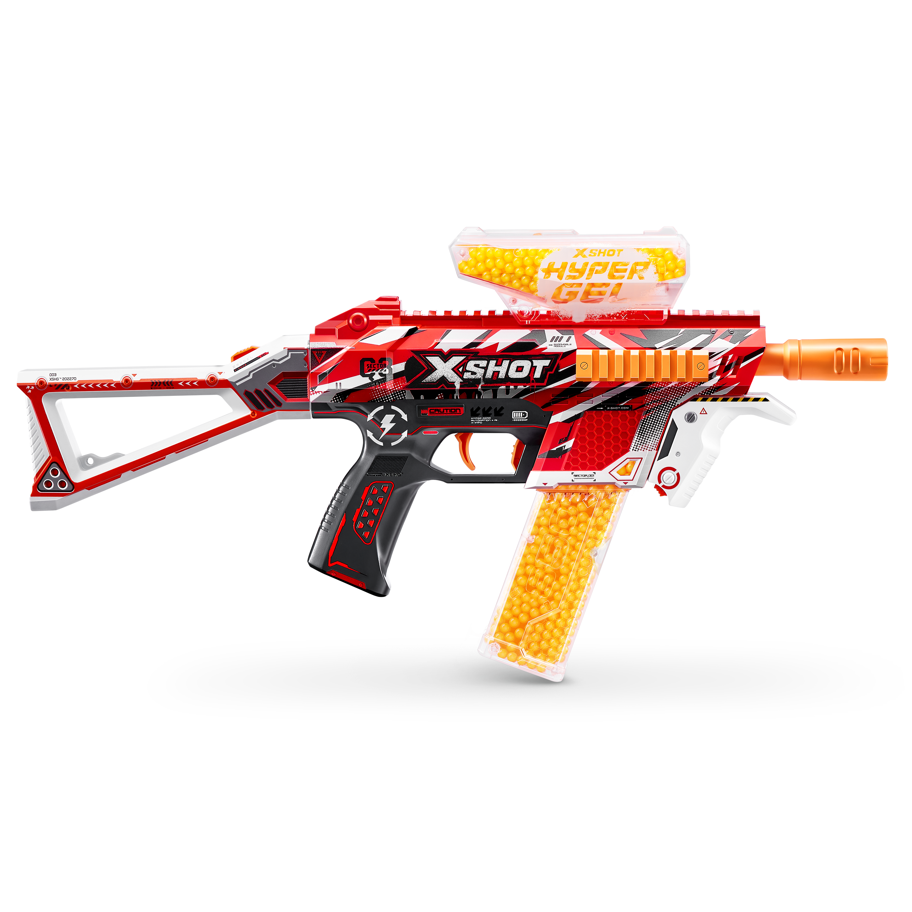 X Shot Hyper Gel Medium Blaster with 10000 Gellets, Shooting Toy for Boys, Age 14+