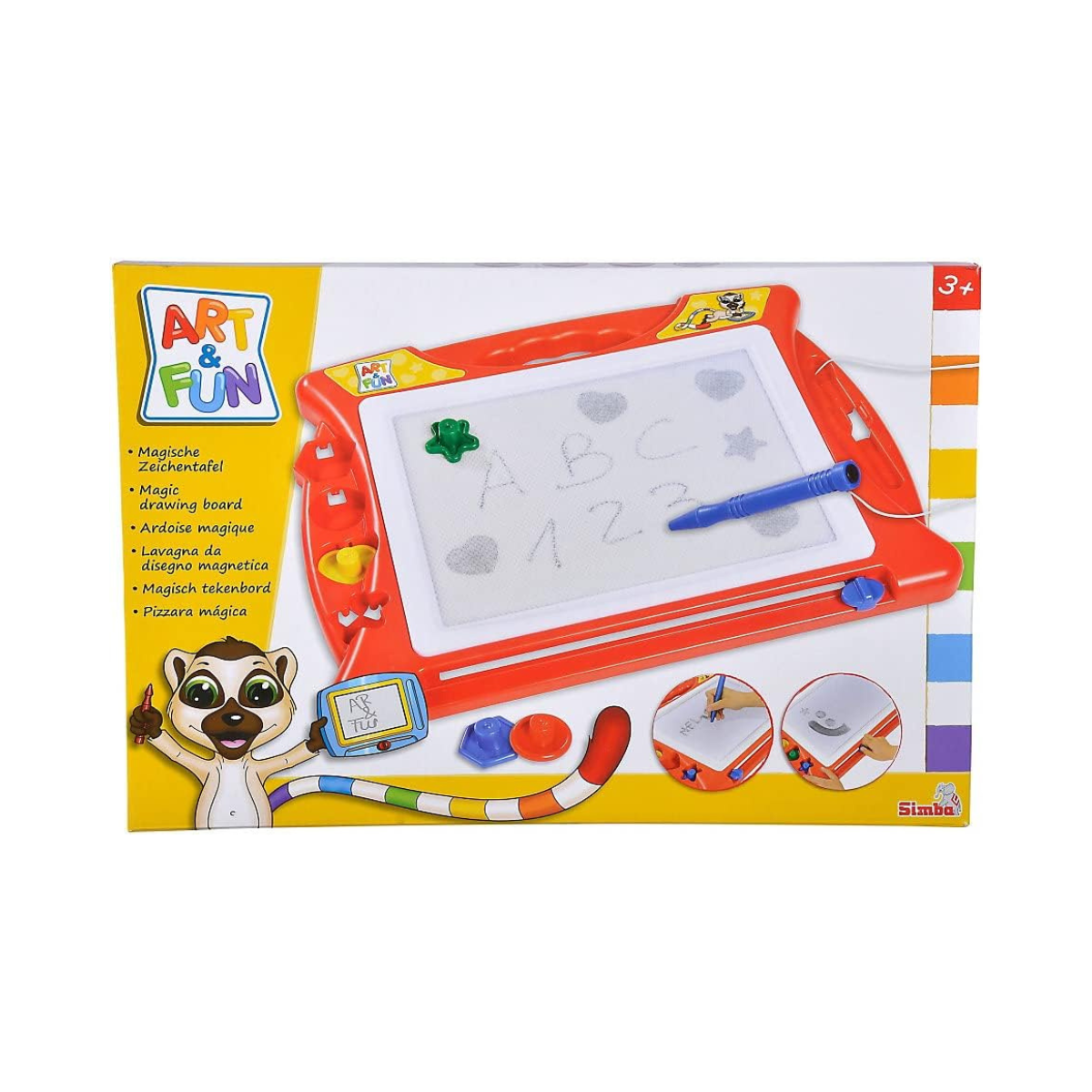 Simba Art & Fun Magic Drawing Board, Multi-Colour, Kids 3+