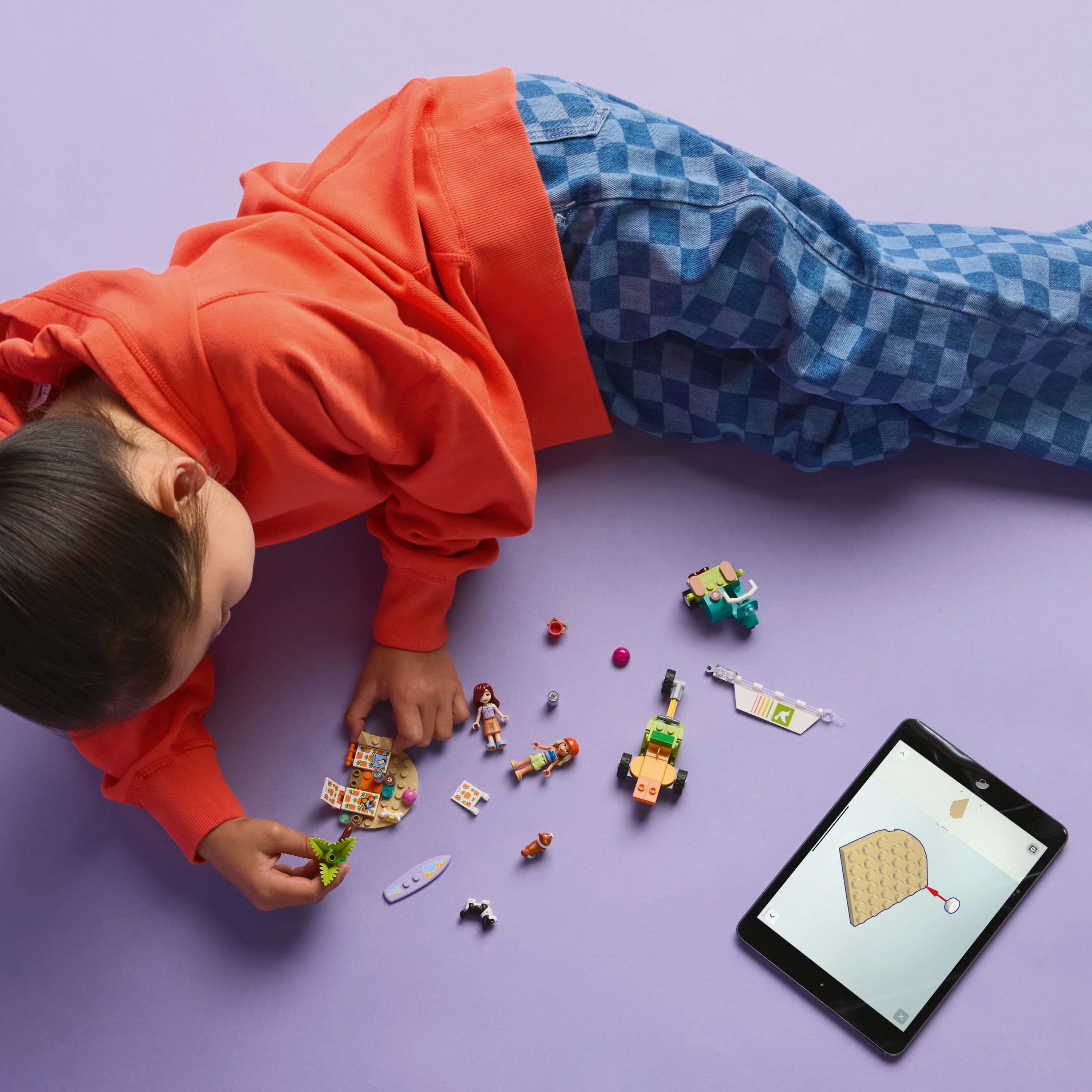 LEGO Friends 42641 Surfing Dogs & Scooter Adventure Set for Kids 6+