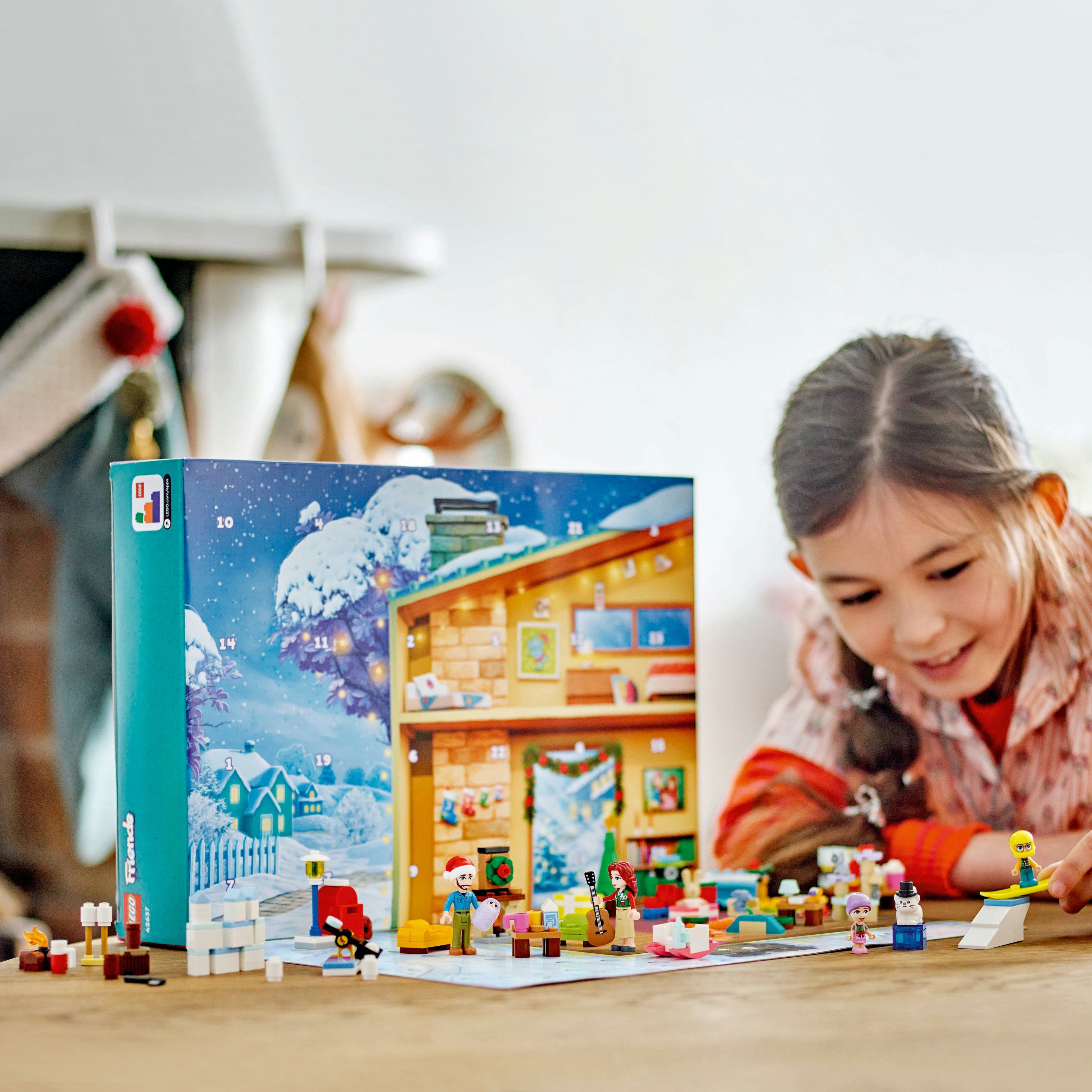 LEGO Friends 42637 Friends Advent Calendar 2024 Calendar Playset for Kids 6+