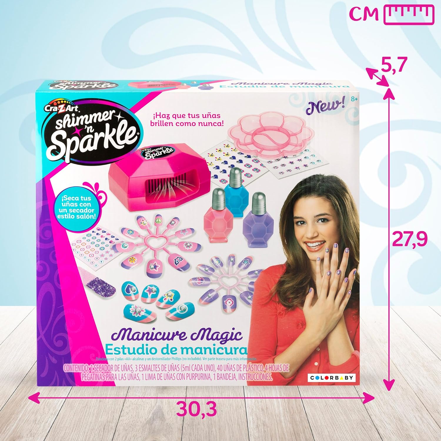 COLORBABY Shimmer N Sparkle Manicure Magic