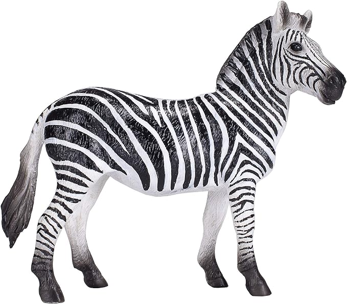 MOJO Zebra Mare Realistic International Wildlife Hand Painted Toy Figurine