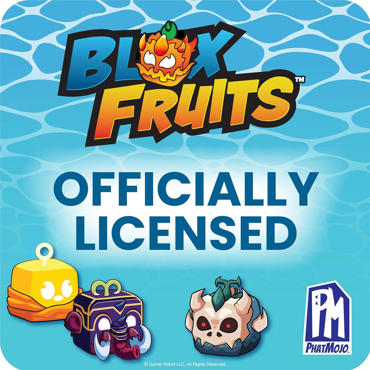 Blox Fruits Mystery Mini Bundle Series 2 Collectibles Pack with Plush Mini Figure Stickers and DLC Code 5+