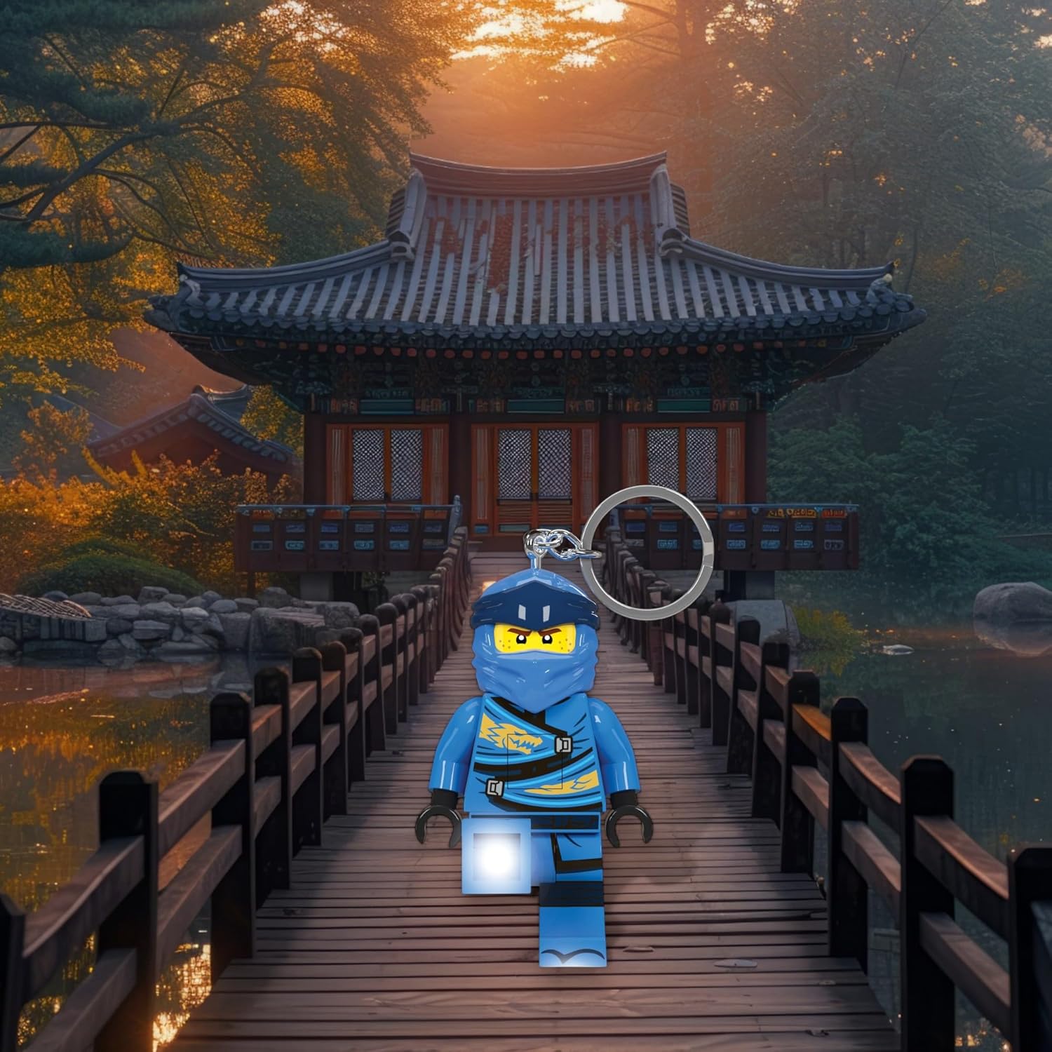 Lego IQ Ninjago Keychain Light_Legacy Jay