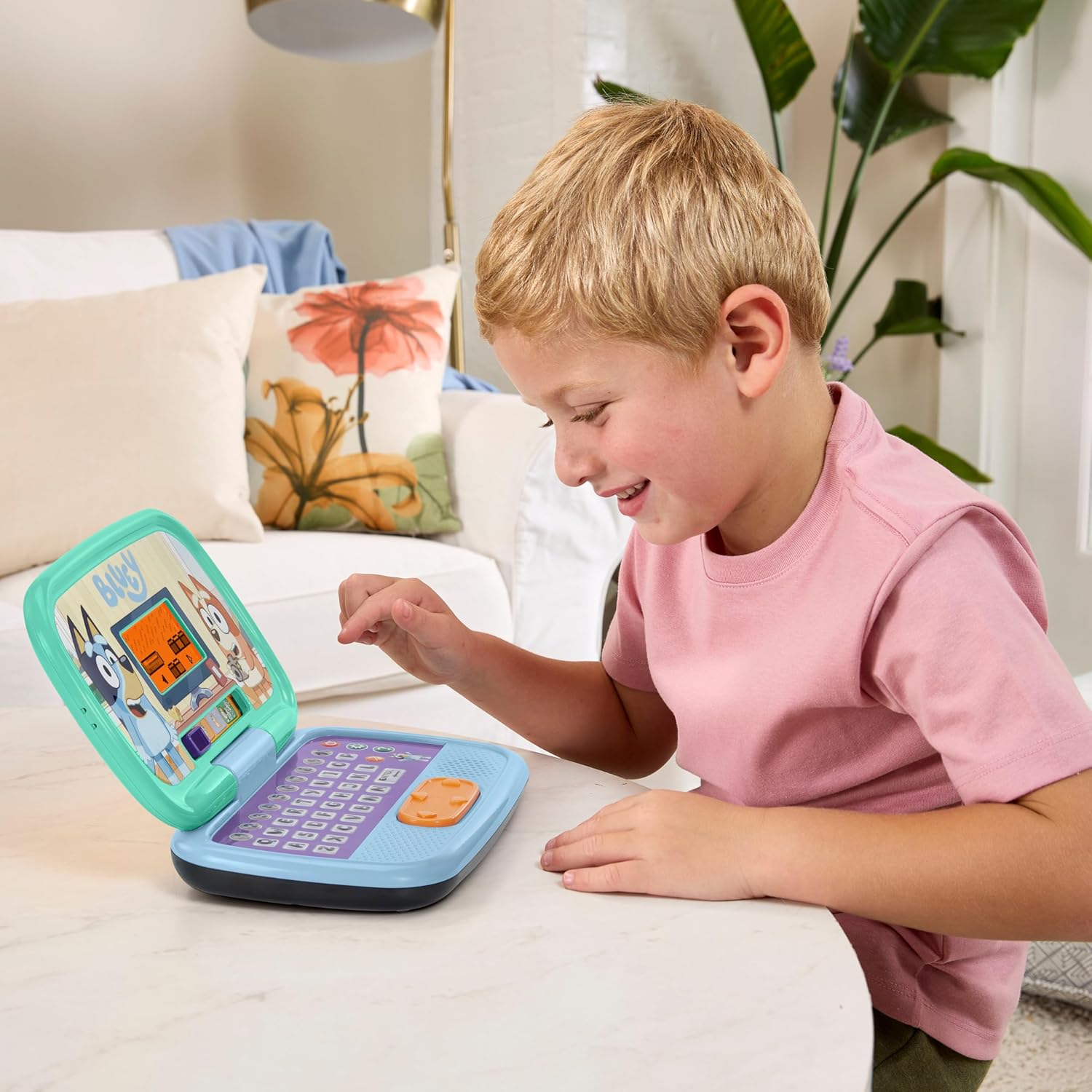 Vtech Bluey Game Time Laptop - 3+ Blue - Ideal Gift for Children 3+ up Years,