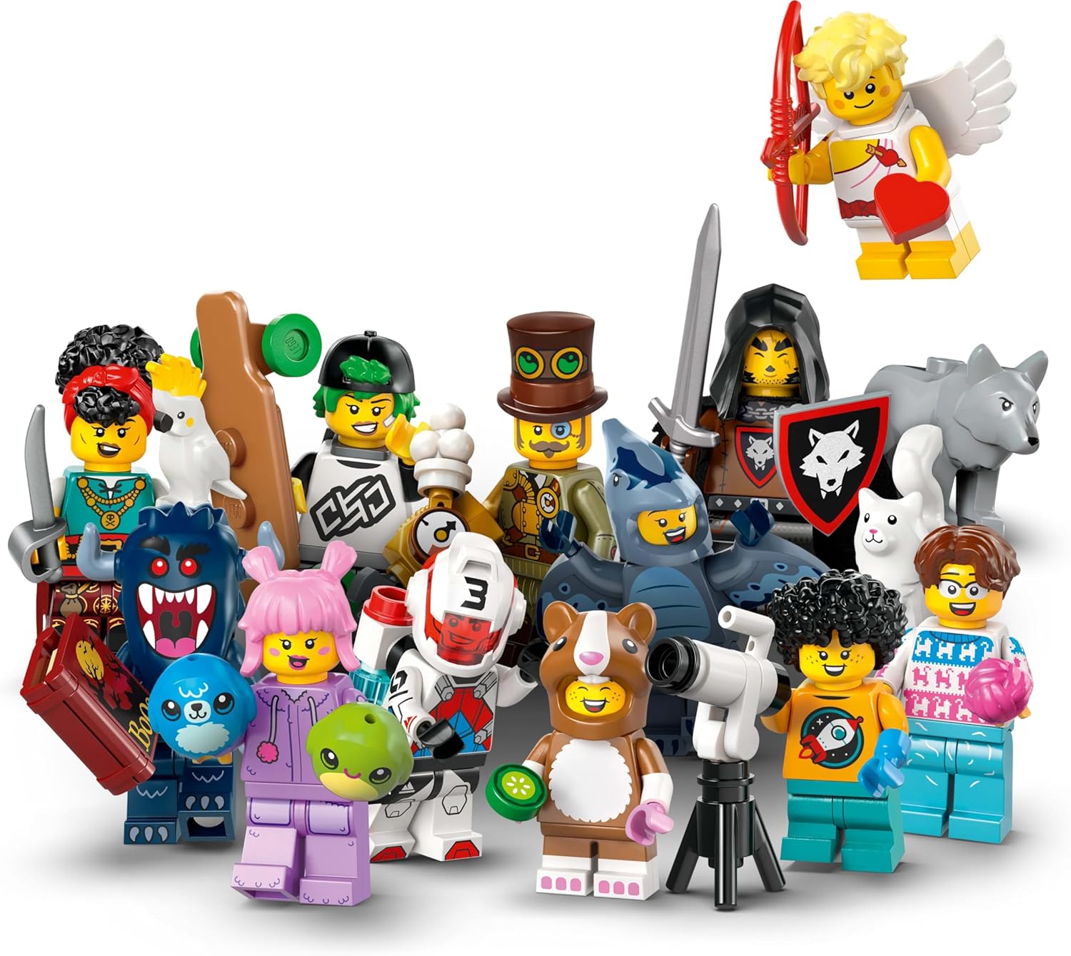 LEGO Minifigures Series 27 71048 Surprise Minifigure Collectible, Building Toy for Kids 5+ Boys Mystery Figure Series 27
