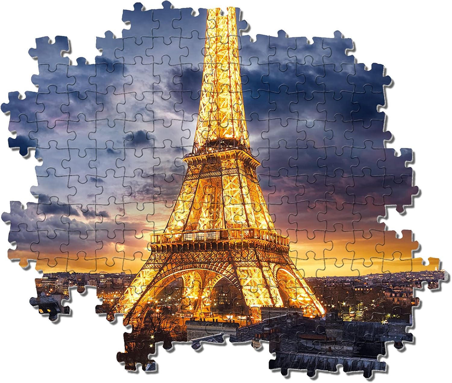 Clementoni Puzzle Hqc Tour Eifel 1000 Pieces, Multicolor, 39514