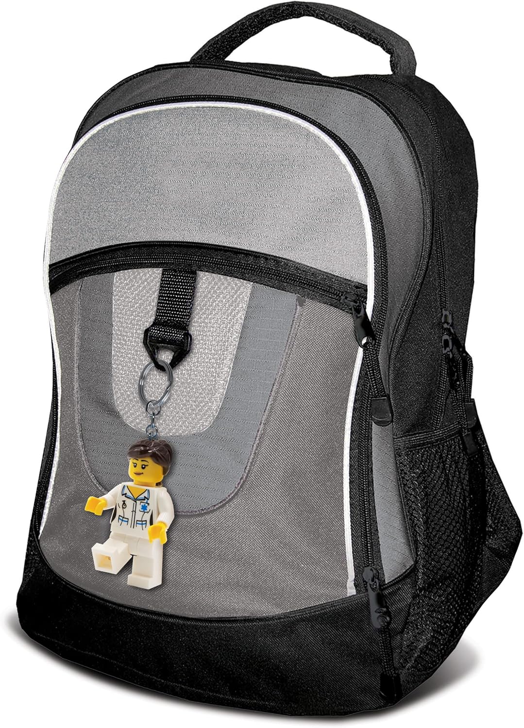 Lego IQ Minifigures Keychain Light Medical Profes_Nurse 2