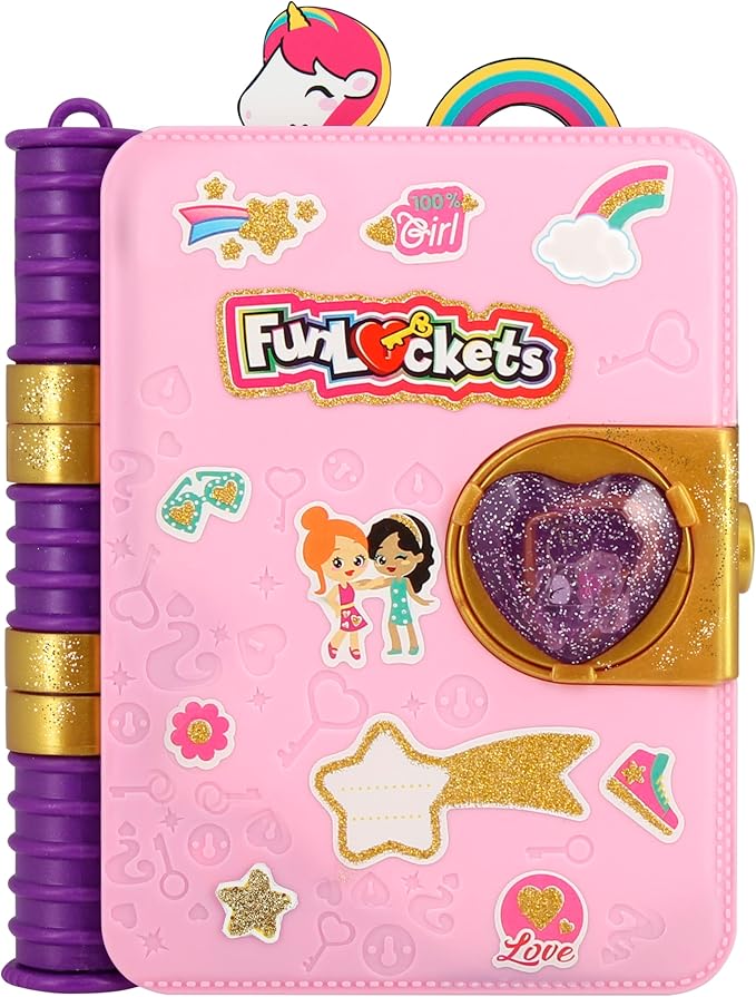 Funlockets Secret Journal Glitter Edition