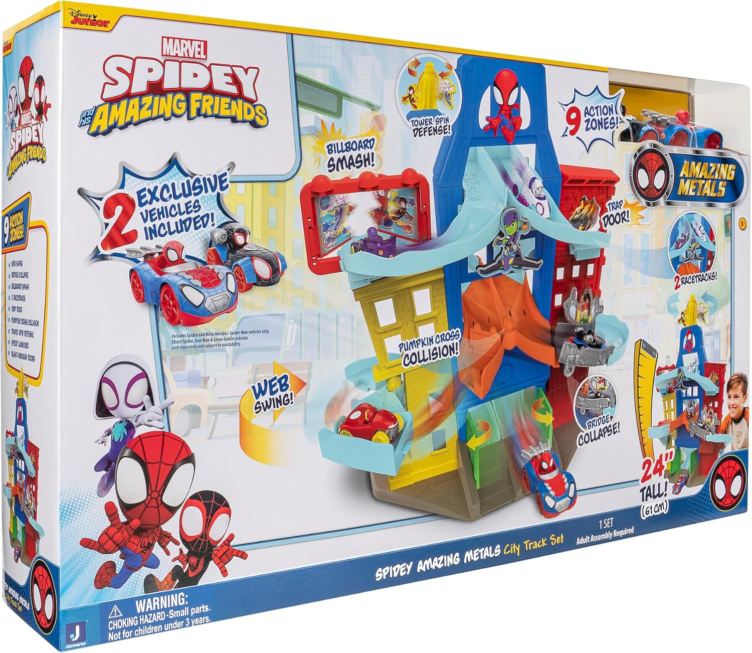 Marvel Spidey N Friends City Track Set