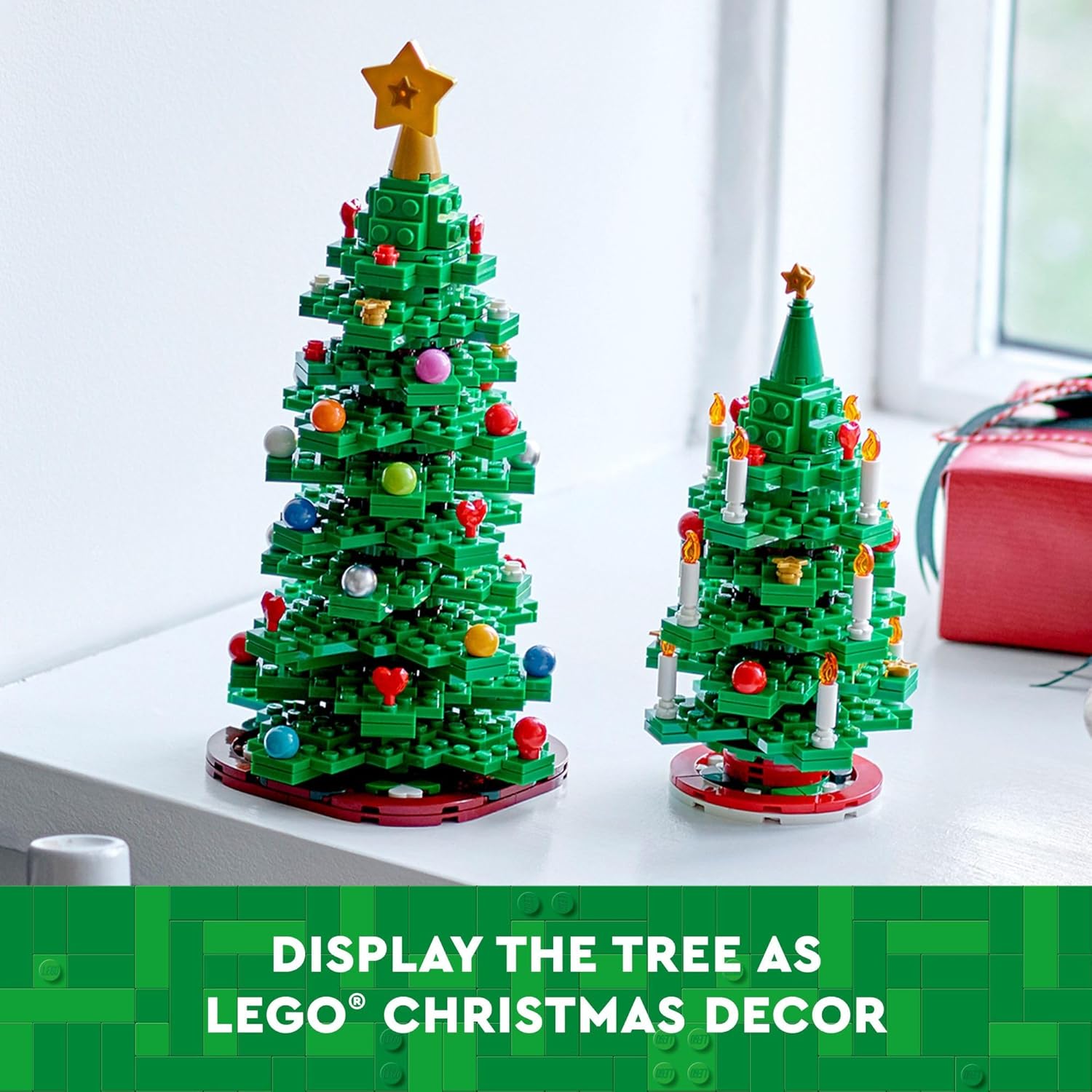 LEGO Icons 40573 Christmas Tree Buildable Holiday Decoration for Ages 12+