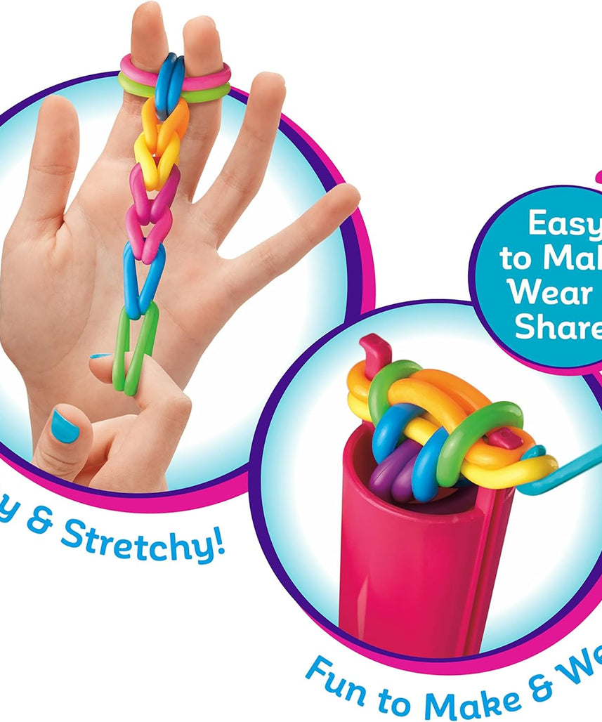 Shimmer N Sparkle Squish Magic Bubble Bands, SNS-17343, DIY Bracelet Kit, Creative Craft Toy, Kids Gift