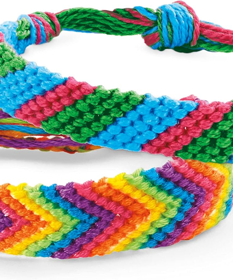 Shimmer N Sparkle 2-in-1 Spin & Bead Friendship Bracelet Maker, Multicolour, DIY Jewelry Kit, Beaded & Friendship Styles, Girls Craft Toy, Ages 8+