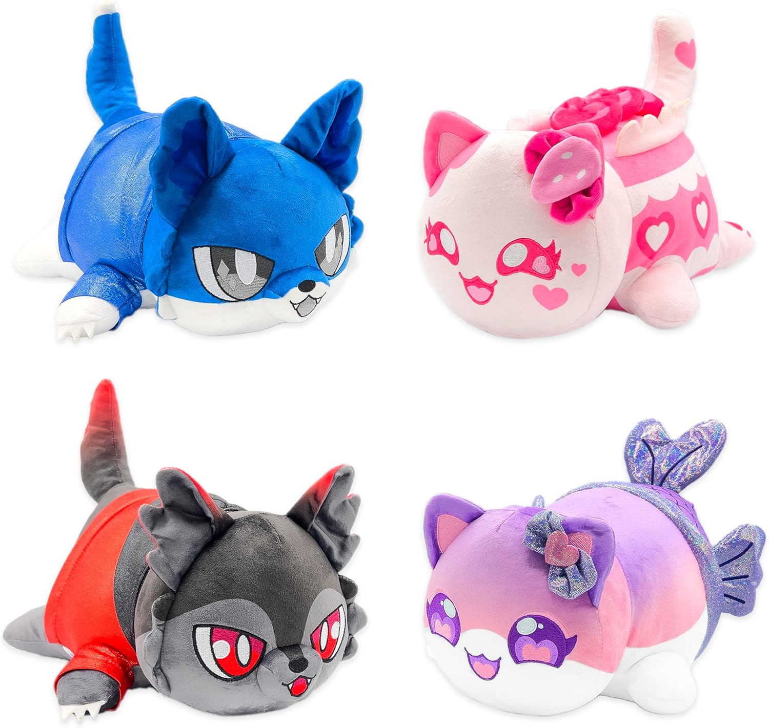 Aphmau MeeMeows 11 Inch Classic Mystery Plush Series 2 Friends, YouTube Gaming Channel Blind Box, Soft Collectible Cat Plush Toy, Official Merch for Kids 3+