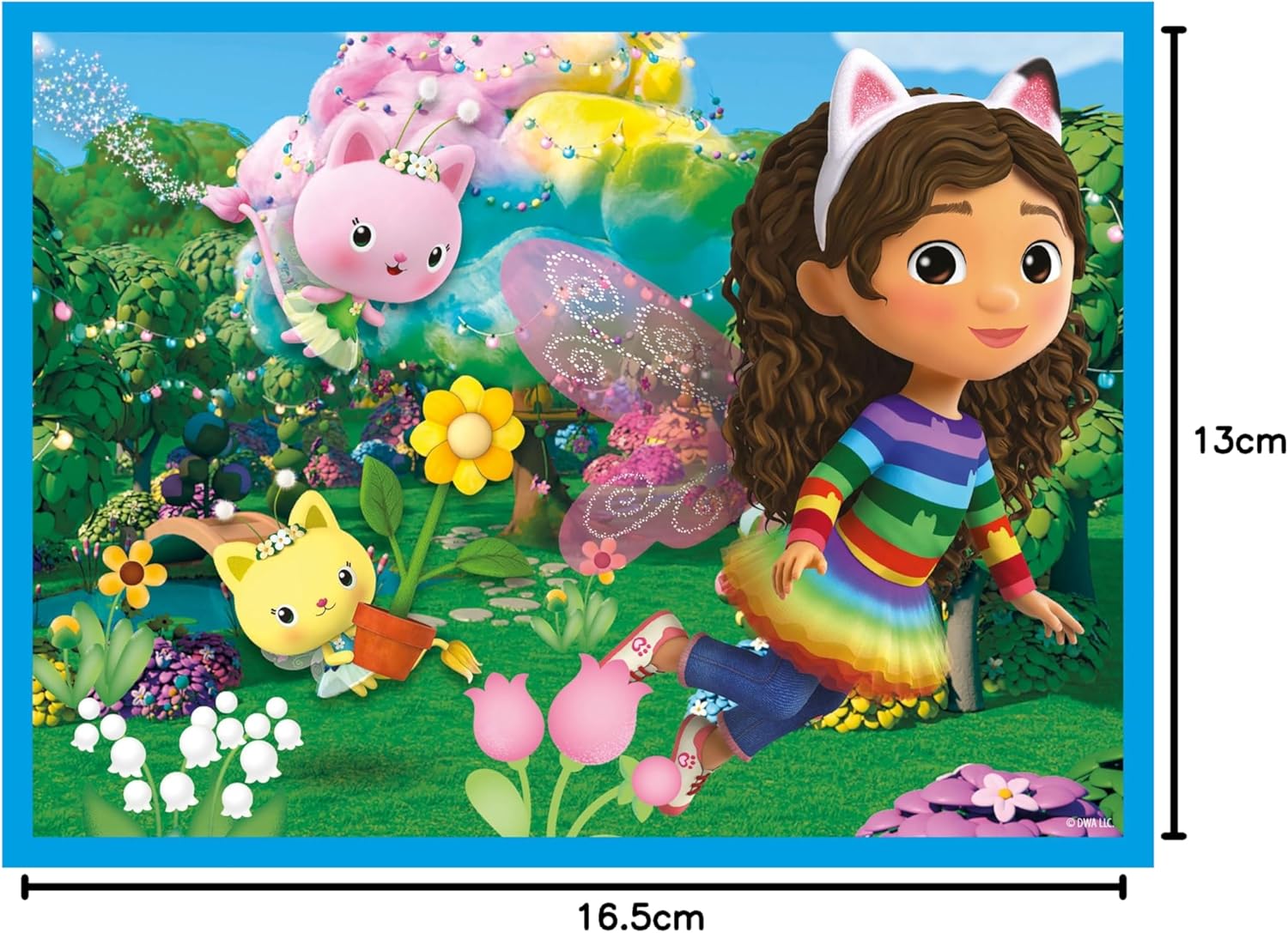 Clementoni 41193 Gabbys Dollshouse Jigsaw Dollhouse 12 Pieces-Cube Supercolor Children 3-5 Years, Cartoon, Gift for Boy/Girls, Doll, Puzzle for Kids, Made in Italy, Multicolor