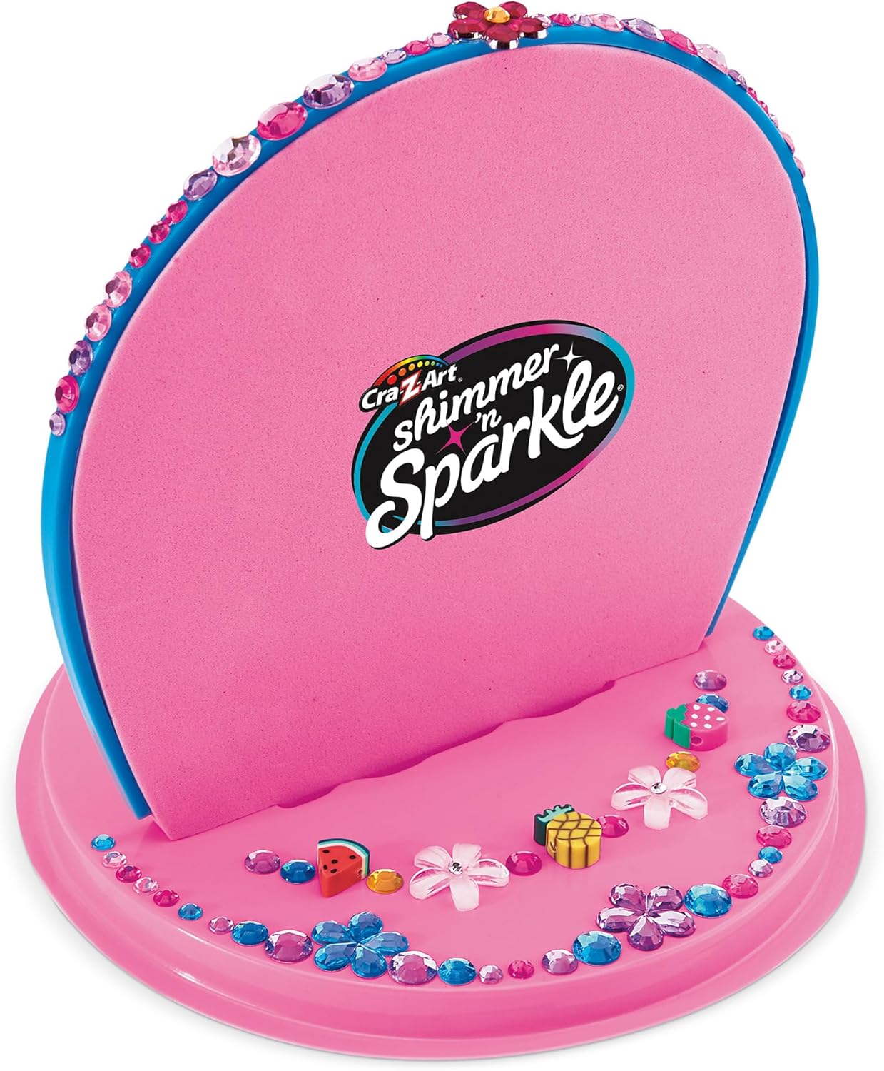 Shimmer N Sparkle Sparkling Headbands & Hair Charms Craft Kit, DIY Beaded Headband Making Kit, Make 10 Glam Designs, Fun Playset for Girls, Includes Gems, Beads, Barrettes & Pins, Age 6+ Year -65595