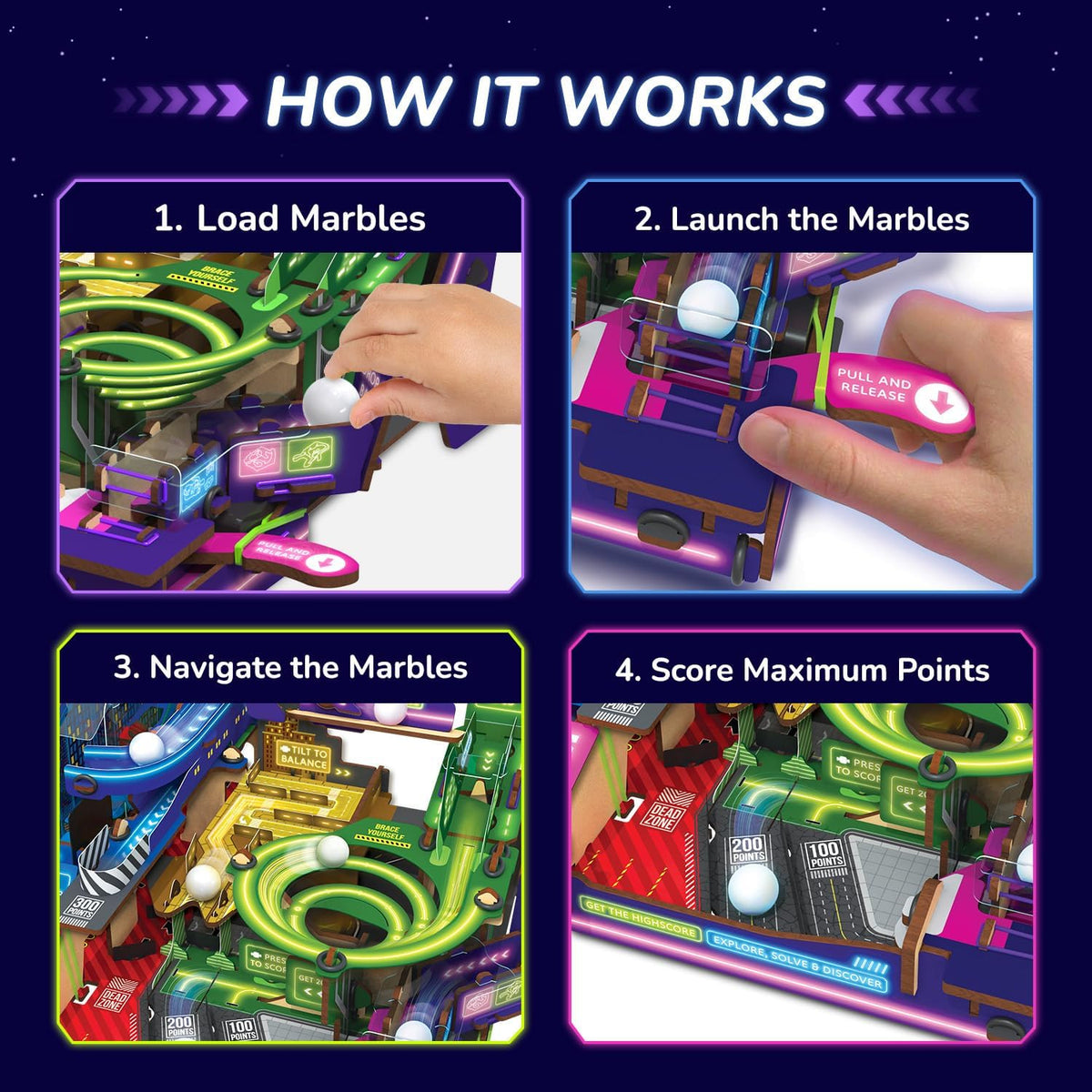 Smartivity Ultimate Marble City for Kids 8-14 Years