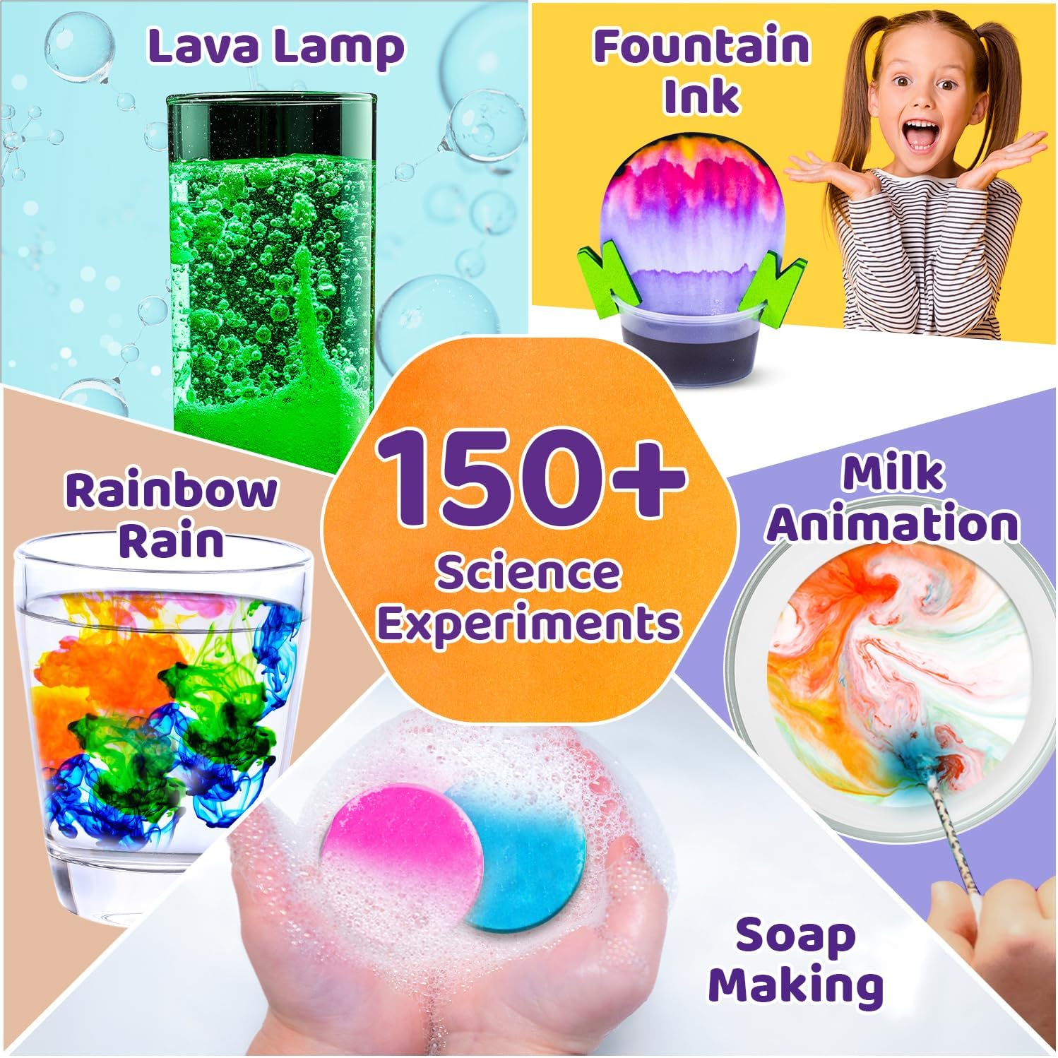Smartivity Mega Science Kit 150+ Science Experiment Kit for Kids 6 to 14 Years Old | Birthday Gifts for Boys & Girls | STEM Educational Toys 6,7,8,9,10,11,12,13,14 Years Old Kids