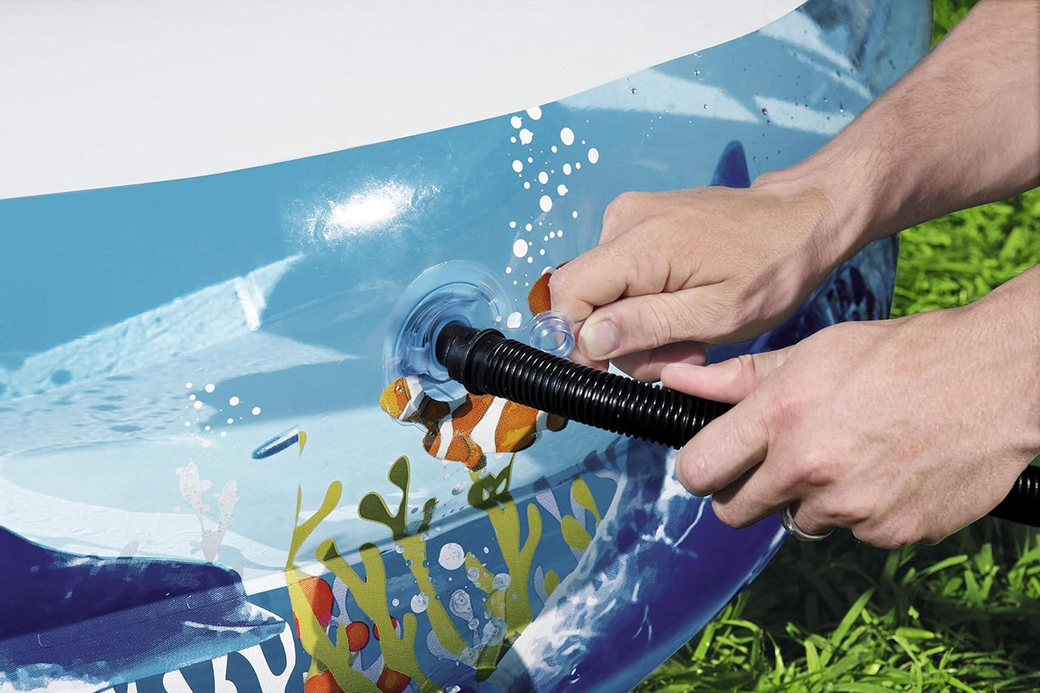 Bestway 8'7" x 62" x 18"/2.62m x 1.57m x 46cm Play Pool