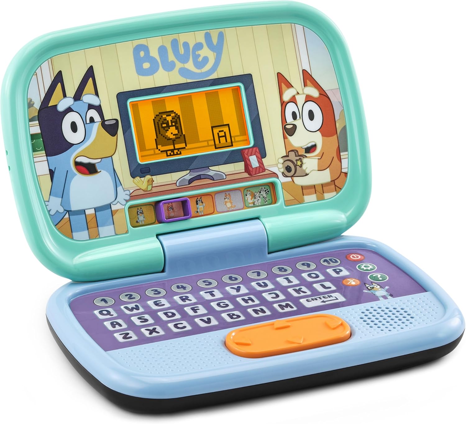 Vtech Bluey Game Time Laptop - 3+ Blue - Ideal Gift for Children 3+ up Years,