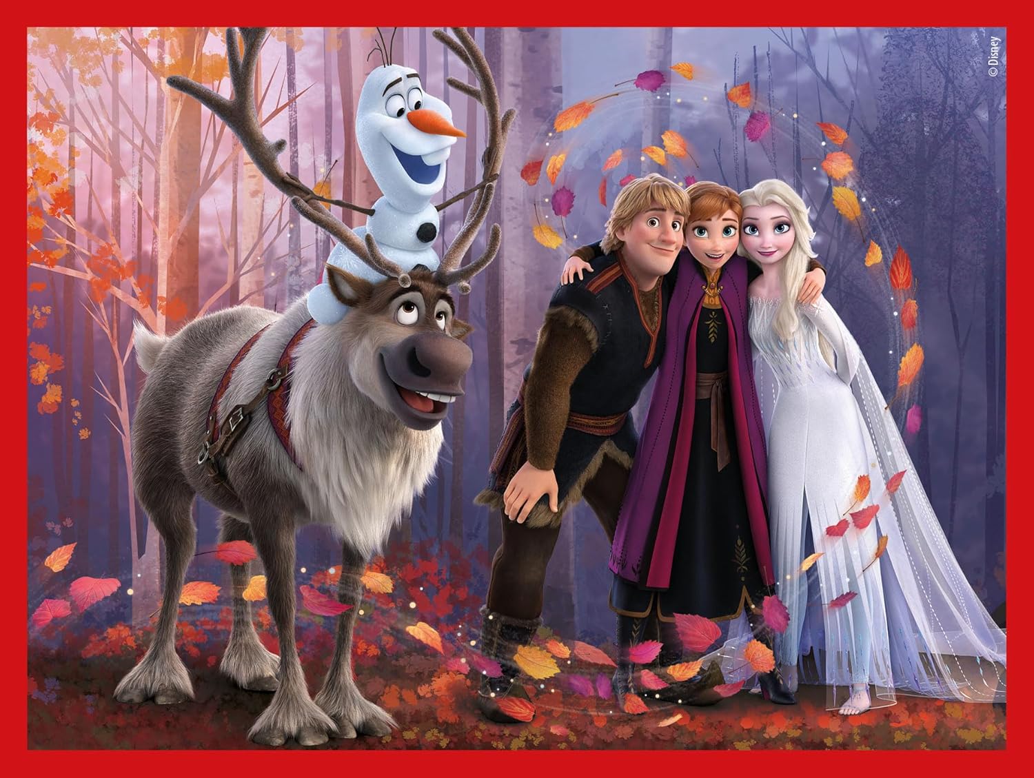 Clementoni 41192 Frozen – 12 Pieces Children 3 Years, Cartoon, Cube, Disney Puzzle, Made in Italy, Multicoloured
