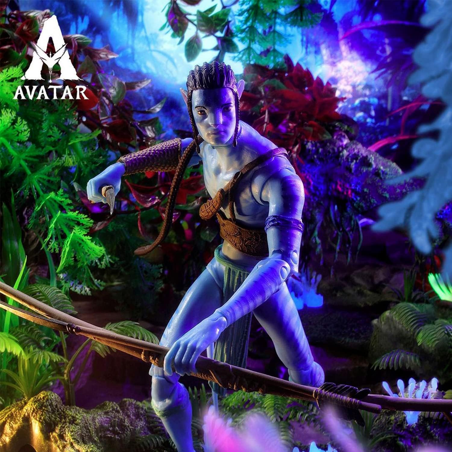 Disney Avatar 7-Inch Jake Sully Action Figure with Accessories, Premium McFarlane Movie Collectible
