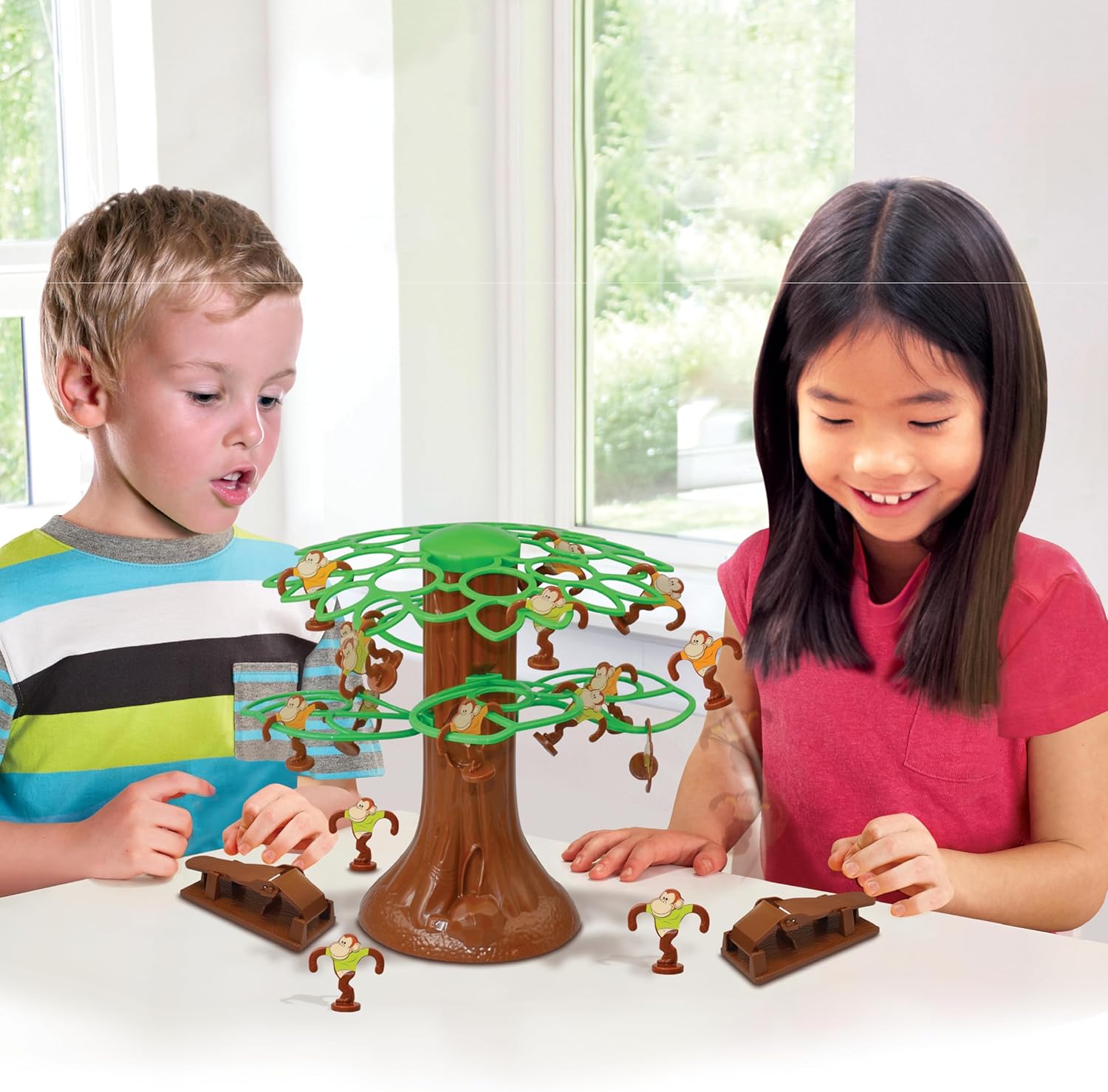 Ambassador Chad Valley Monkey Flip Game, Fast Action Skill Game for Kids 3+ Years