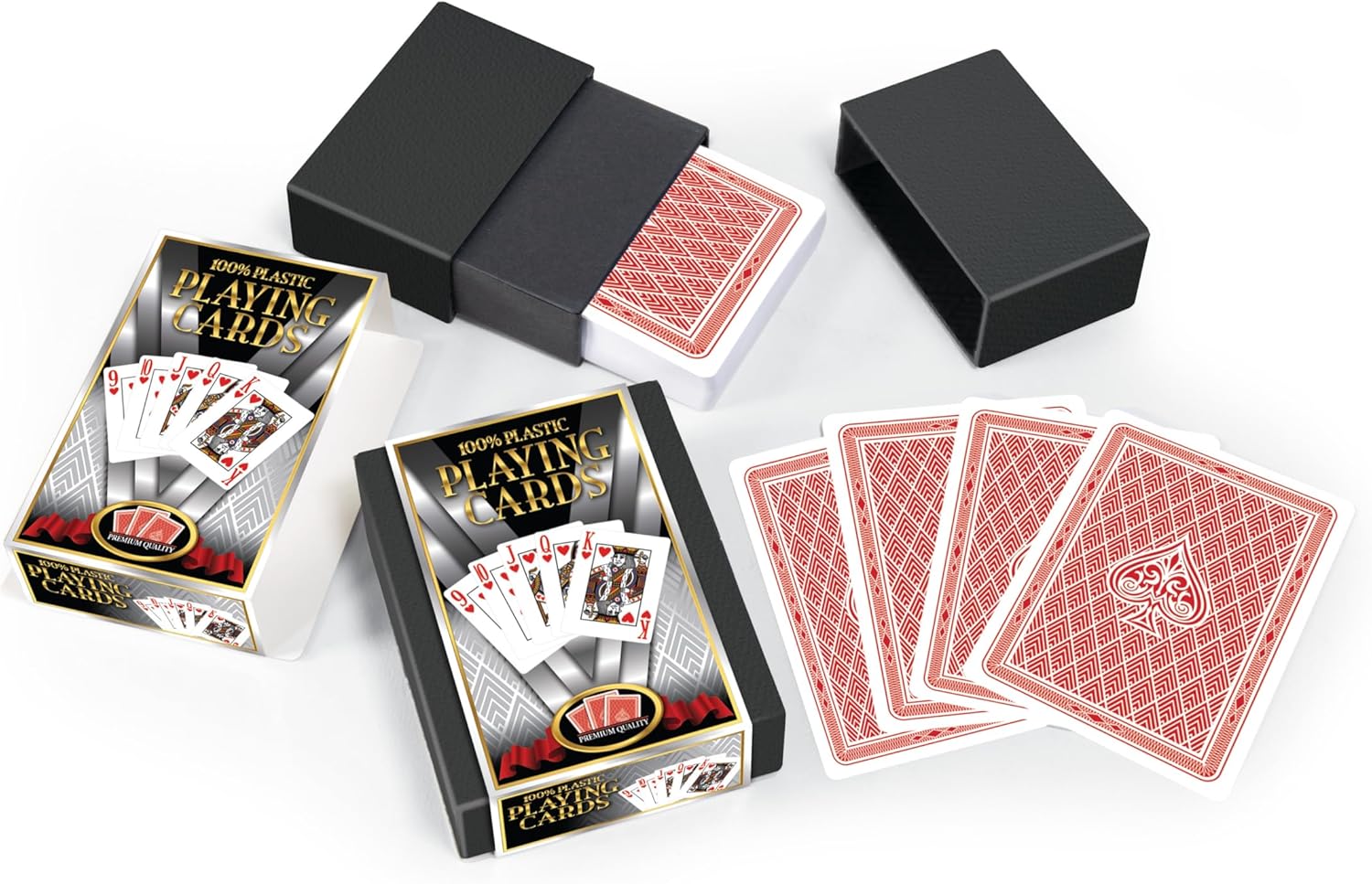 Merchant Ambassador Classic Cards Game Set, Non-Toxic Plastic, Multicolor, 6 Years+