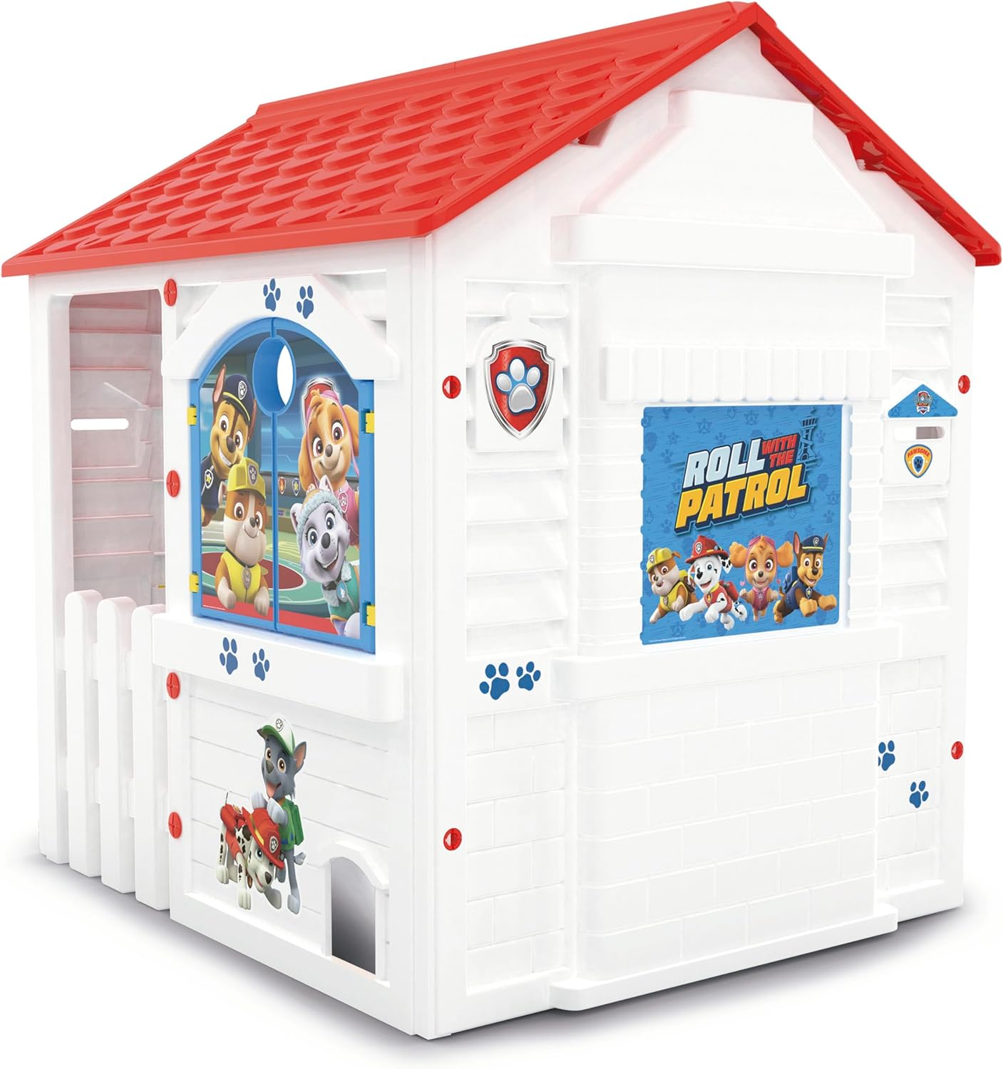 Chicos - Paw Patrol Children's House for Indoor/Outdoor, Strong and durable plastic, Assembly/disassembly Simple and fast, From 24 months (89526)