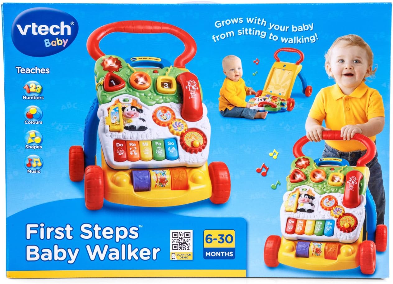 VTech - FIRST STEP BABY WALKER - Multicolor