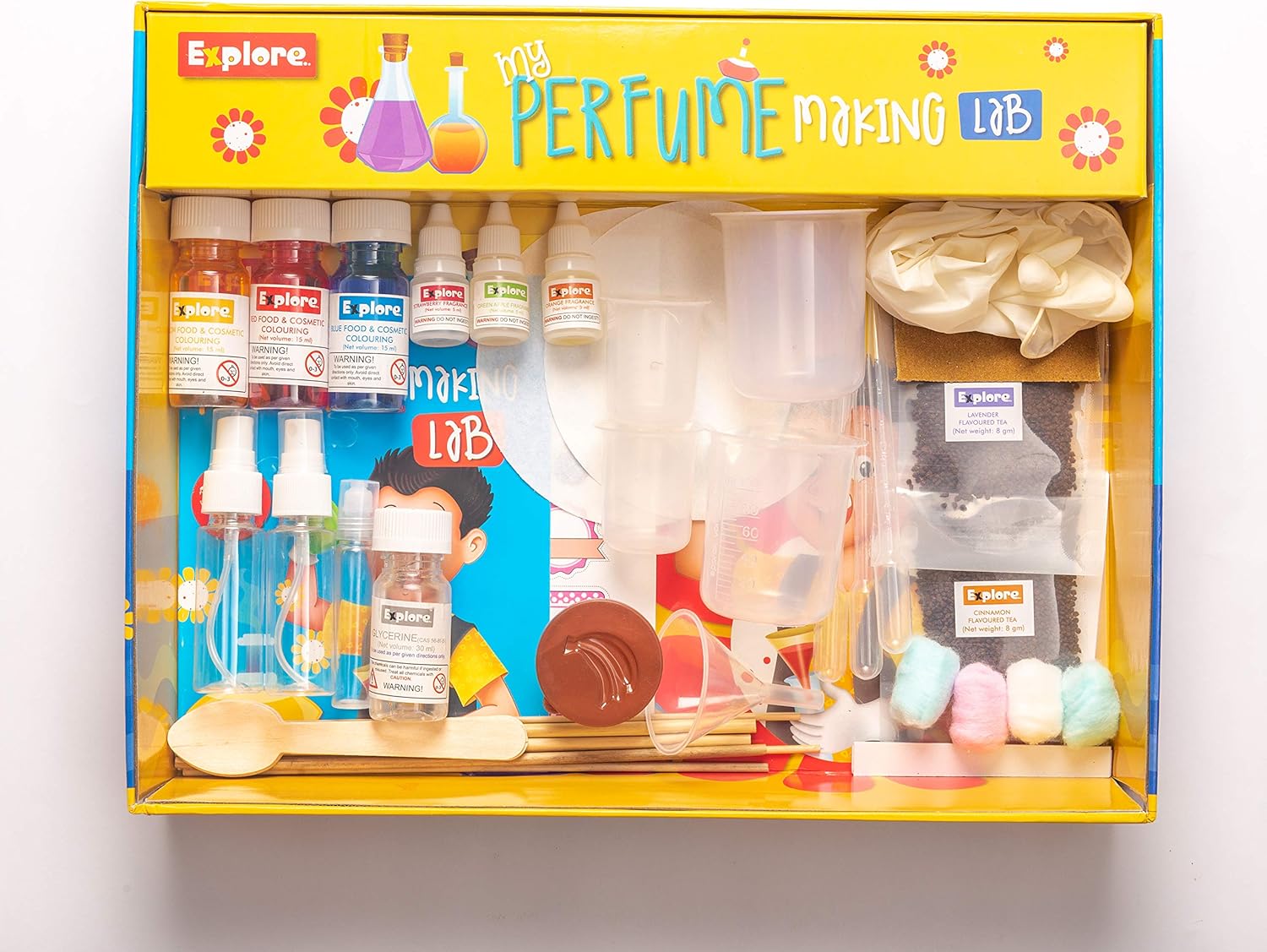 Explore Stem Learner My Perfume Making Lab Learning and Educational DIY Activity Toy Kit, STEM Science Kit for Kids, Ages 6+