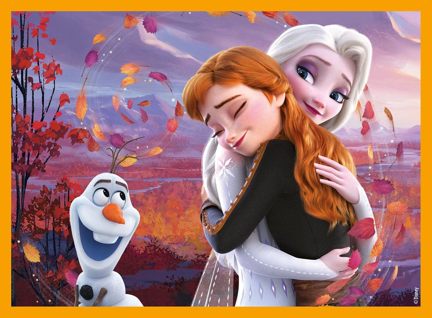 Clementoni 41192 Frozen – 12 Pieces Children 3 Years, Cartoon, Cube, Disney Puzzle, Made in Italy, Multicoloured