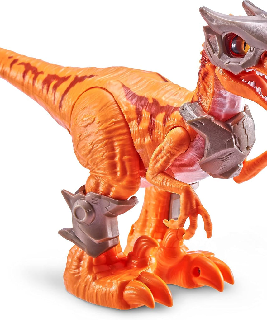 زورو روبو ألايف، سلسلة حروب الديناصورات الأولى، لعبة ديناصور رابتور، 23 سم، ديناصور آلي تفاعلي، حركات واقعية، فكين زئيريين ومُقاطعين، لعبة أطفال متينة، 3 سنوات فأكثر