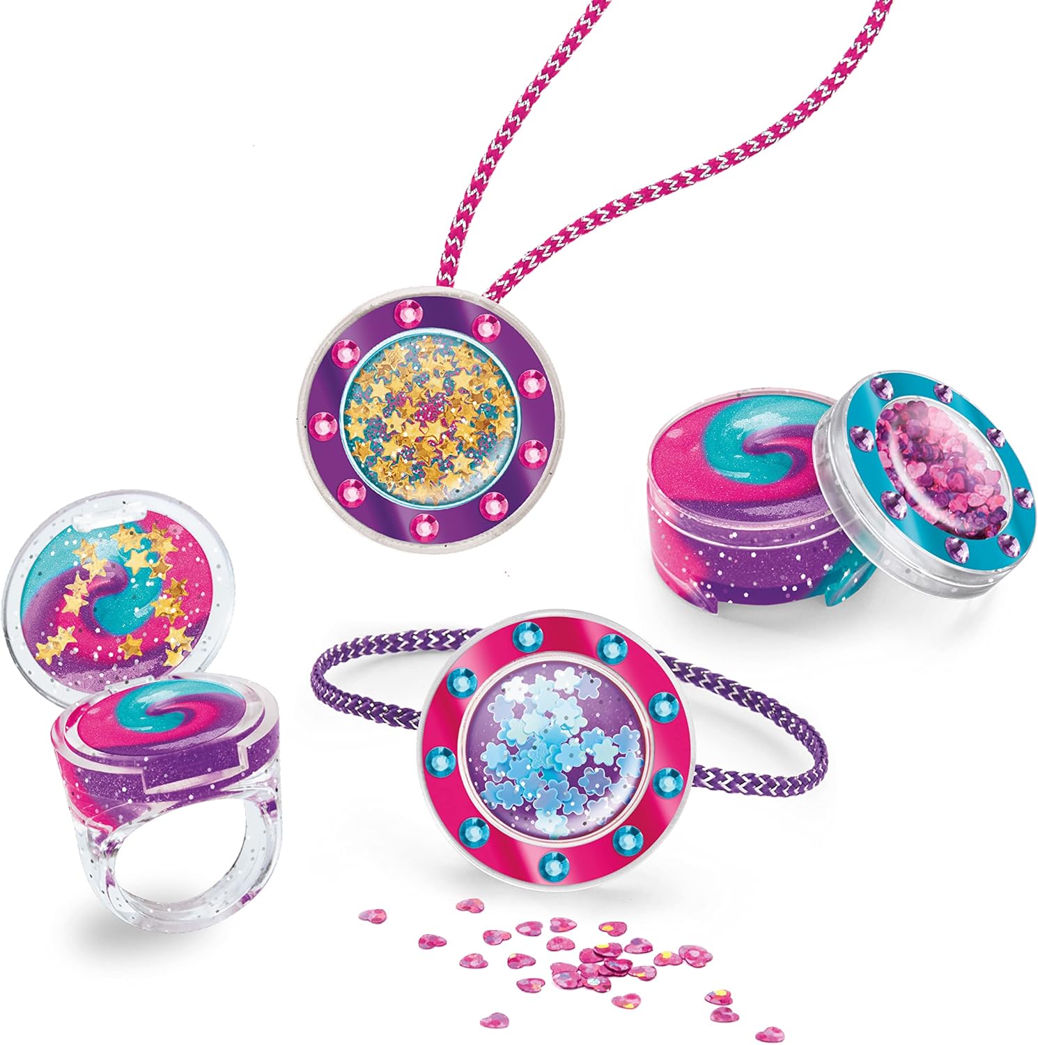 Cra-Z-Art SNS Glitter & Gem Lip Gloss Locket